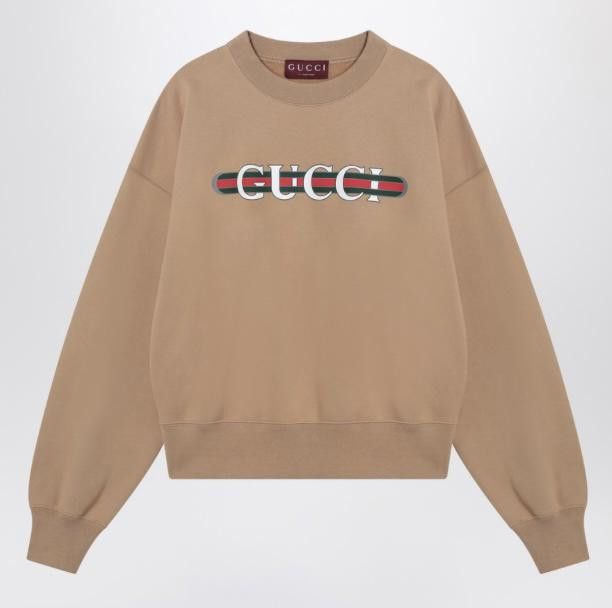 Gucci GUCCI PRINTED COTTON JERSEY SWEATSHIRT SIZE M Size ONE SIZE - 1 Thumbnail