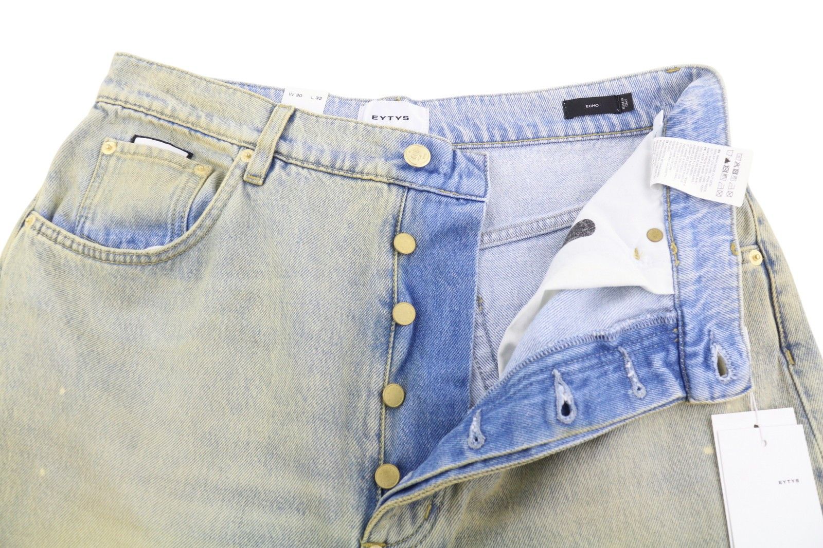 Eytys ECHO BRONZE ULTRA BAGGY W30/L32 Aged Look RRP370 88869 Size 30" / US 8 / IT 44 - 6 Thumbnail