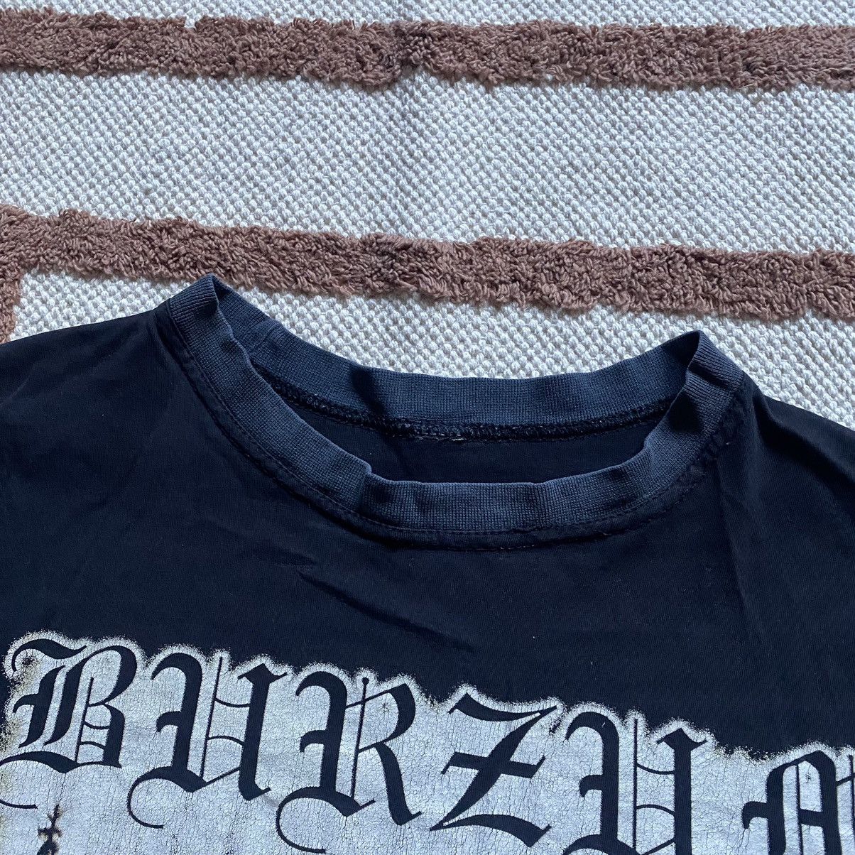 Band Tees VINTAGE BURZUM FILOSOFEM 90s FADED T SHIRT Size US M / EU 48-50 / 2 - 5 Thumbnail
