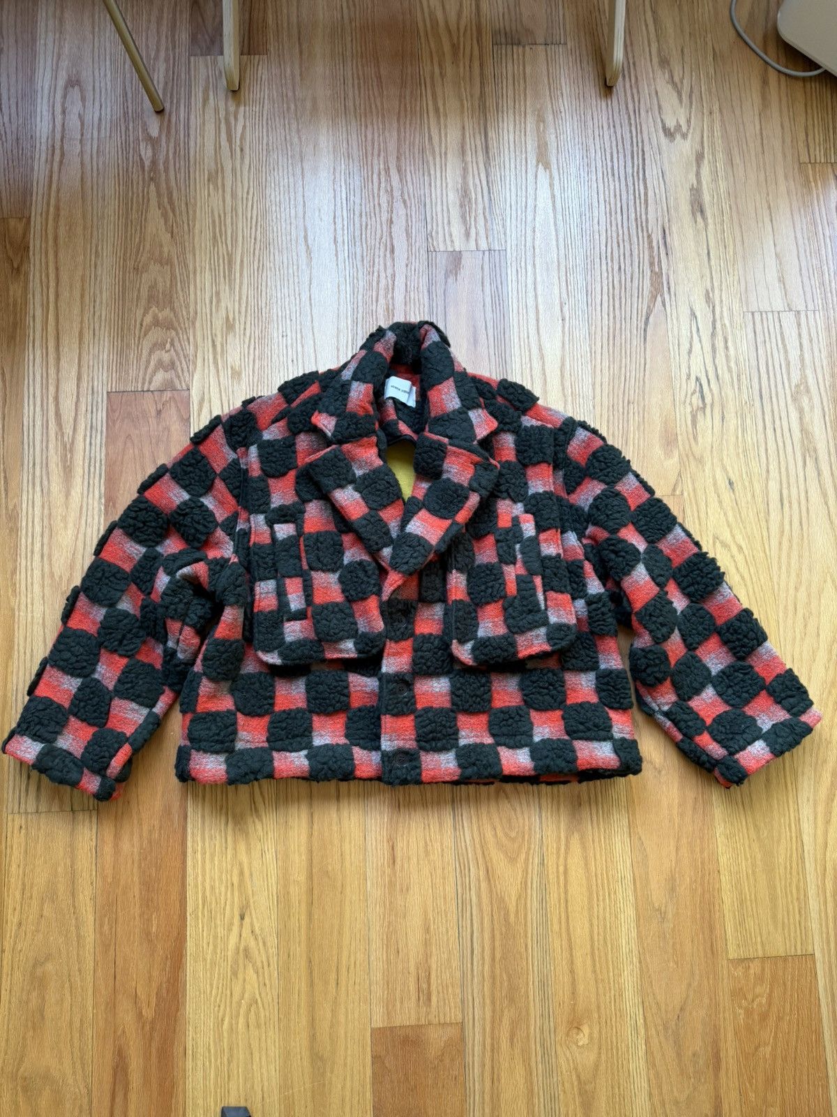 Henrik Vibskov Orange Big Bag Jacket