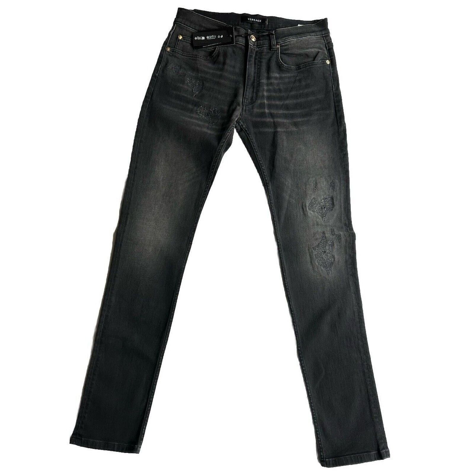Versace Versace Men’s Denim Stretch Black Jeans Size 33 US 1011835 Size US 33 - 2 Thumbnail