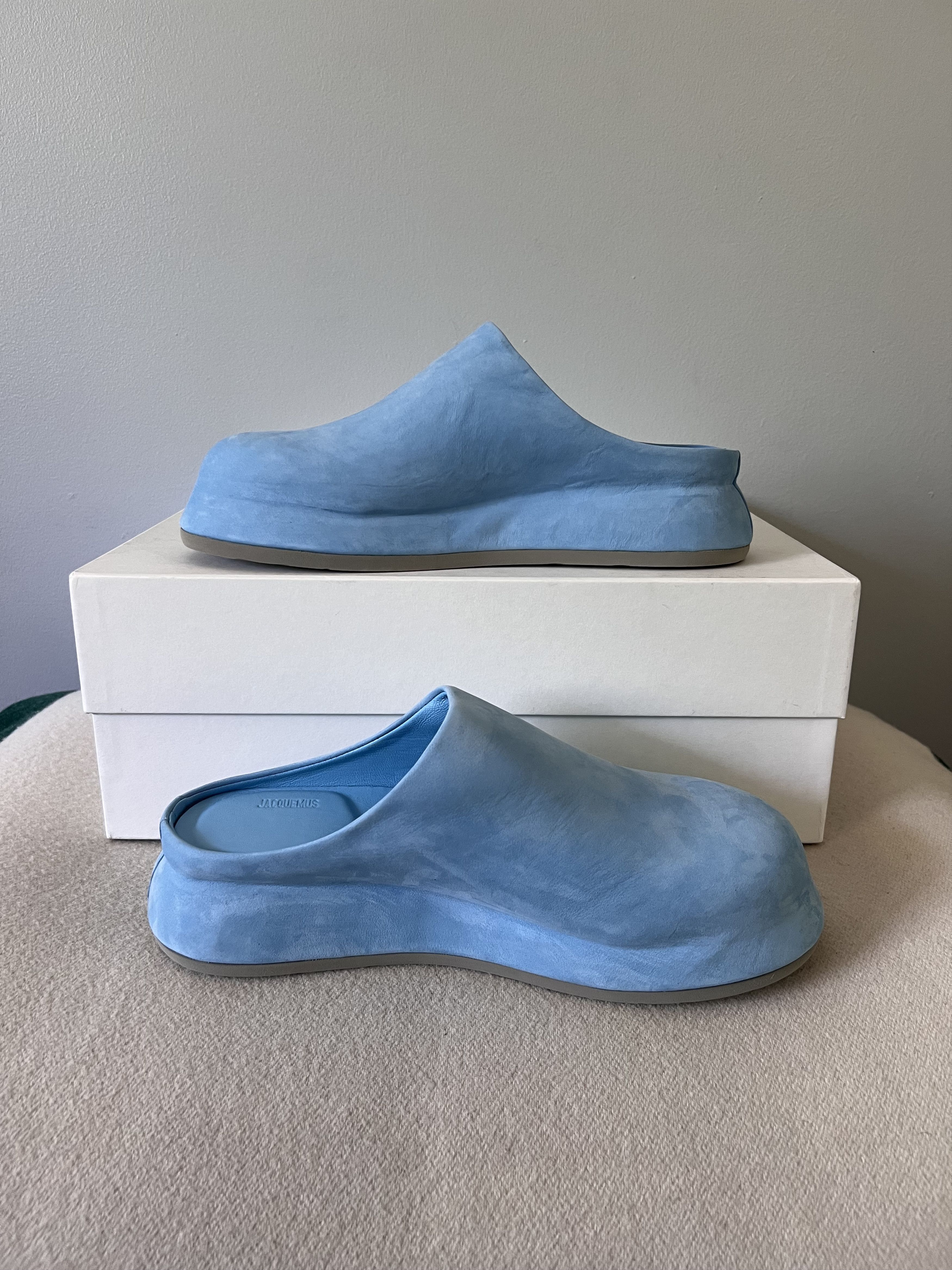 Jacquemus Jacquemus Les Mules Bricciola in Light Blue Size US 9 / EU 42 - 3 Thumbnail