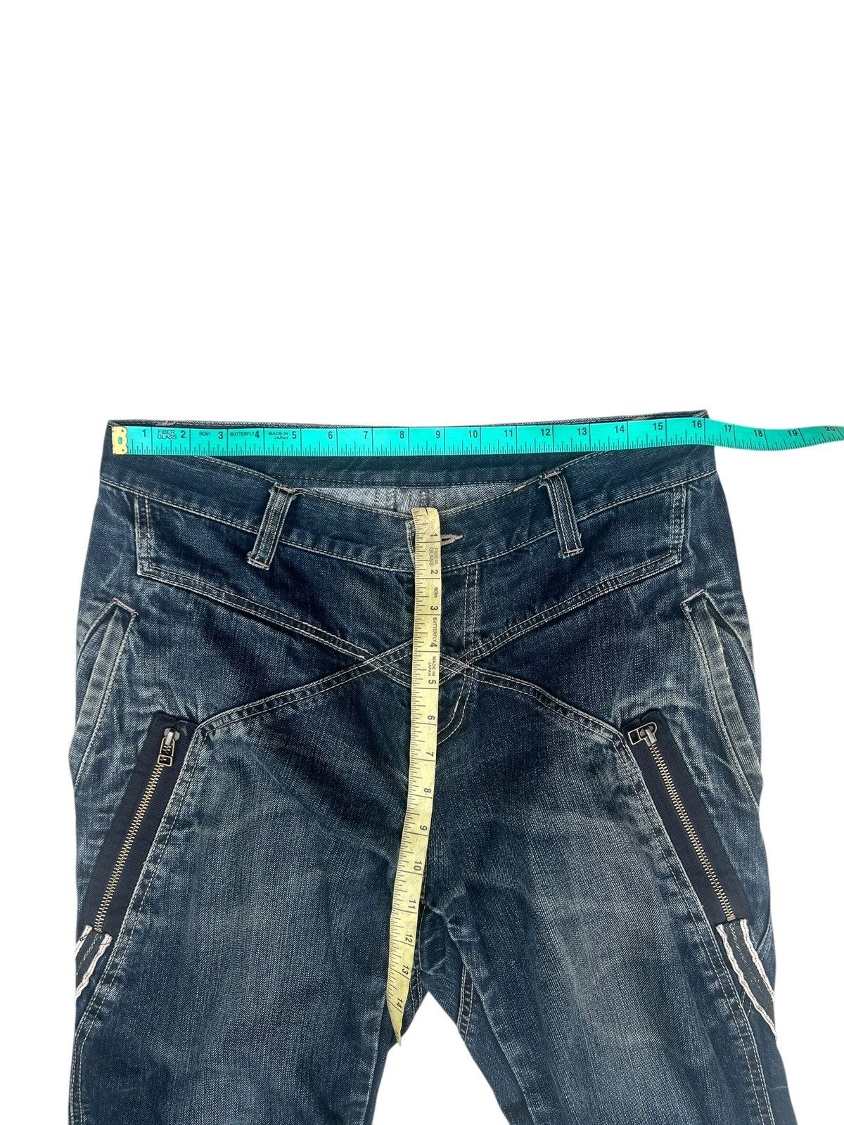 PPFM Vintage PPFM Japan Rare Design Denim Jeans Size US 32 / EU 48 - 2 Thumbnail