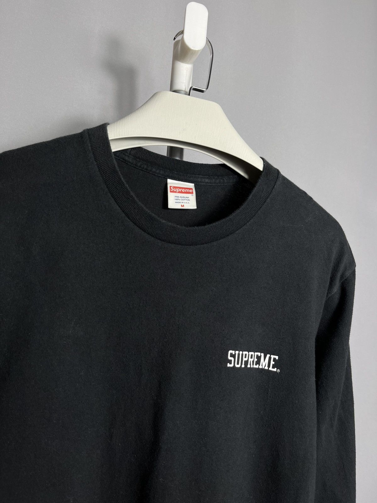 Designer Supreme Araki Orchid Black T Shirt Long Sleeve USA Size US M / EU 48-50 / 2 - 4 Thumbnail