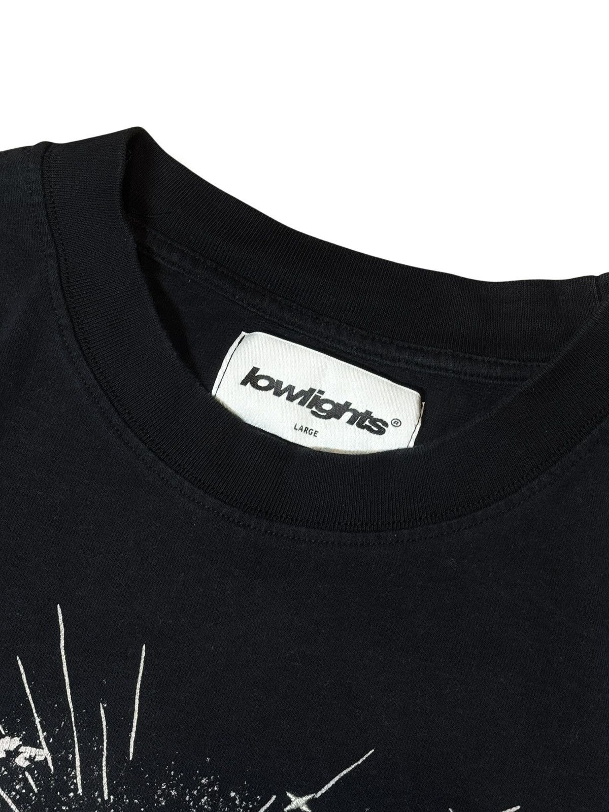 Low Light Studios Low Lights Studios T-Shirt Black Y2K Streetwear Size US L / EU 52-54 / 3 - 3 Thumbnail