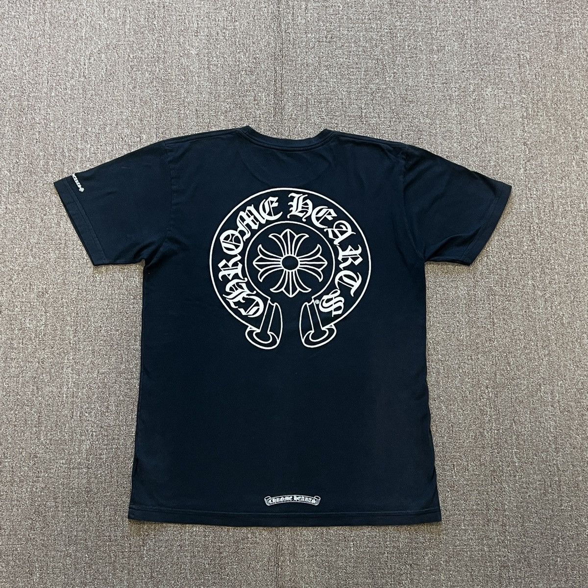 Vintage Chrome Hearts Horseshoe Logo Tee | Grailed