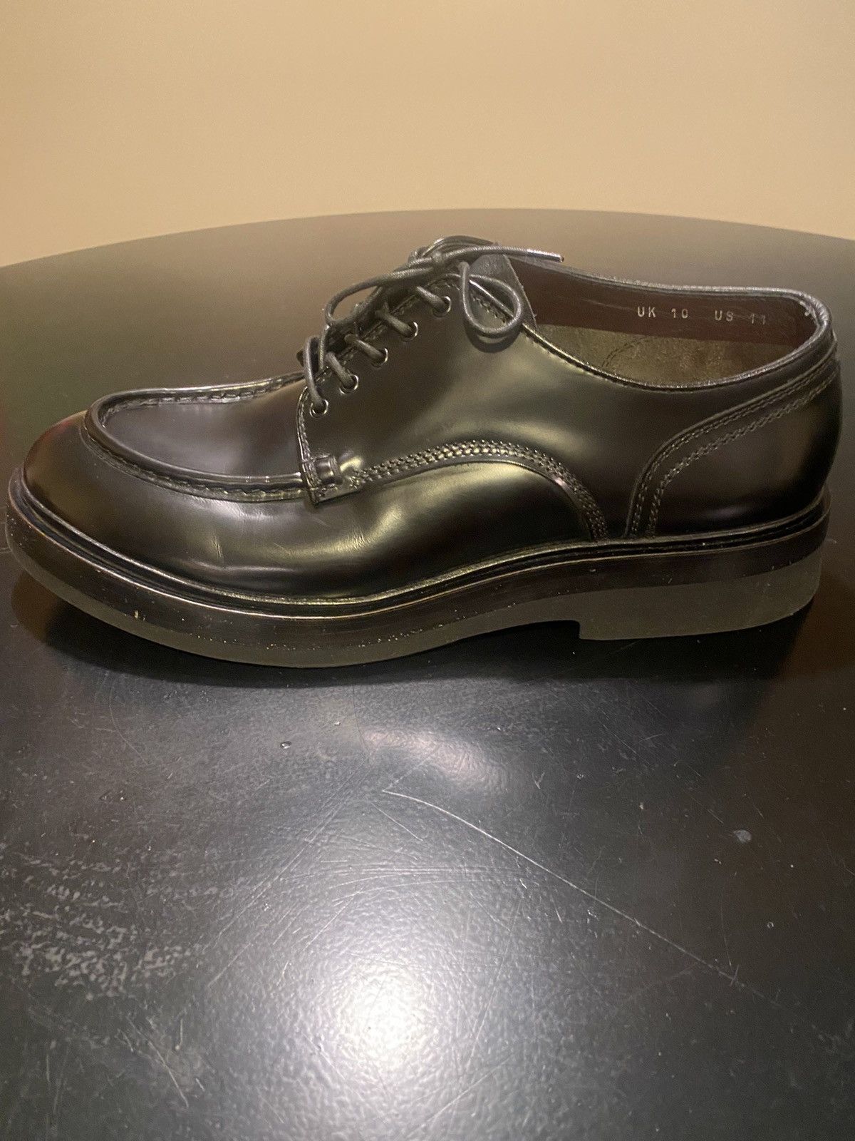 Santoni Santoni Round-Toe Lace Up Derby Shoes Size US 11 / EU 44 - 8 Thumbnail