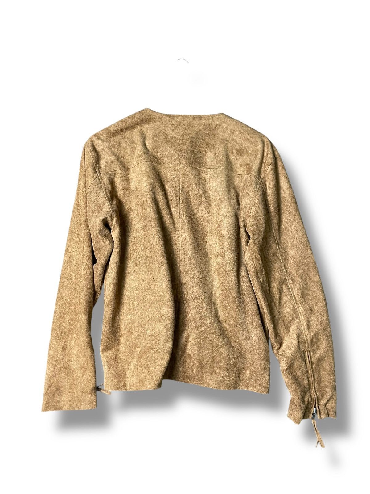 Japanese Brand × Vintage Browny Vintage Leather Suede Jacket (56) Size US M / EU 48-50 / 2 - 3 Thumbnail
