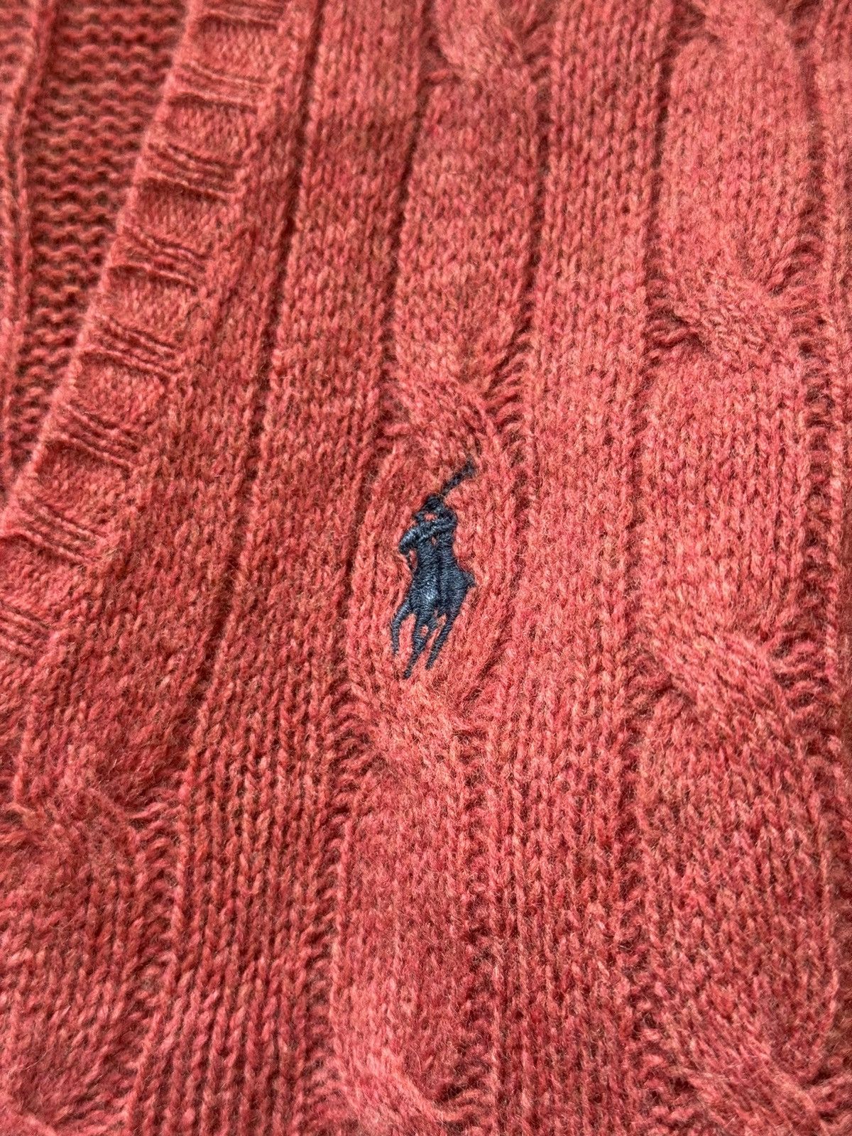 Polo Ralph Lauren Polo Ralph Lauren wool + cashmere blend cable knit sweater Size M / US 6-8 / IT 42-44 - 3 Thumbnail