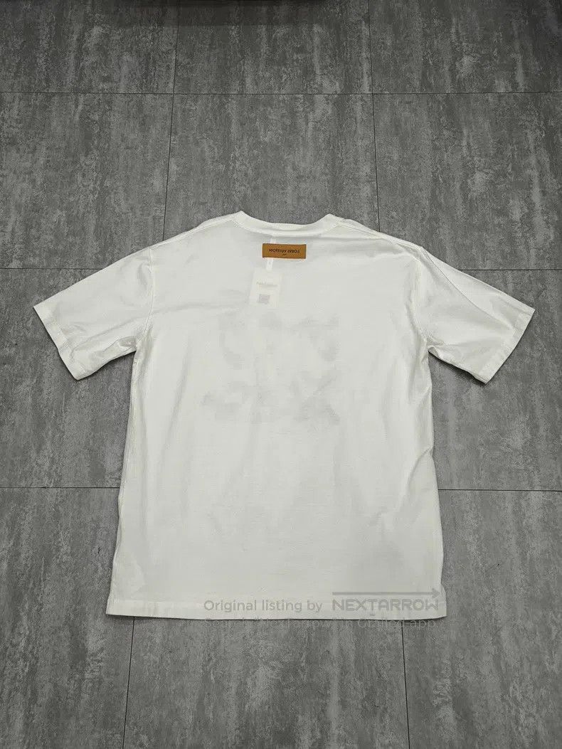 Louis Vuitton Louis Vuitton size 4l White dove printed short sleeve T-shi Size US M / EU 48-50 / 2 - 2 Thumbnail