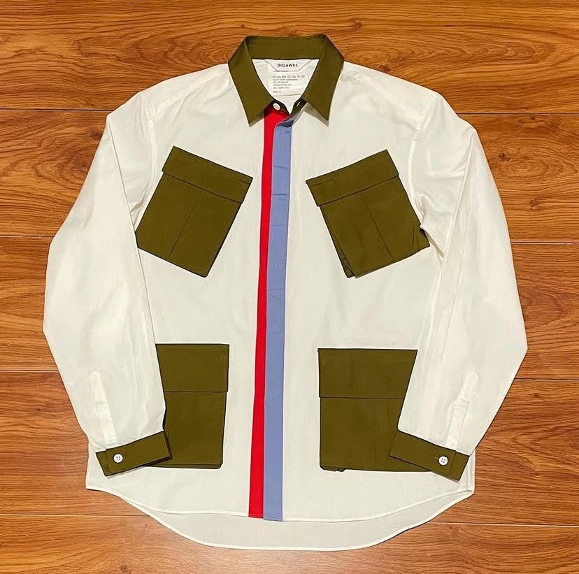 DIGAWEL Digawel F/W 18 Poplin Shirt Big Pocket Size US S / EU 44-46 / 1 - 1 Thumbnail