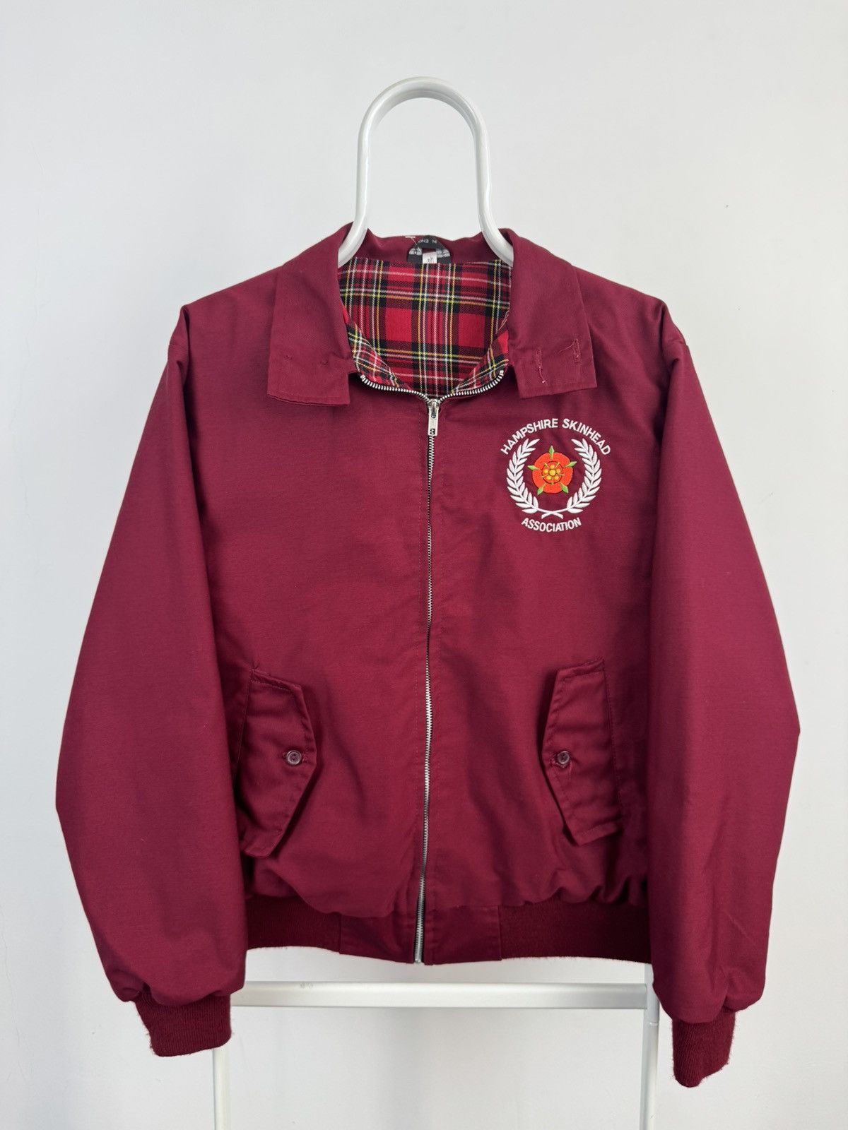 Vintage Vintage Hampshire Skinhead Association Jacket Made in UK Size US S / EU 44-46 / 1 - 1 Thumbnail