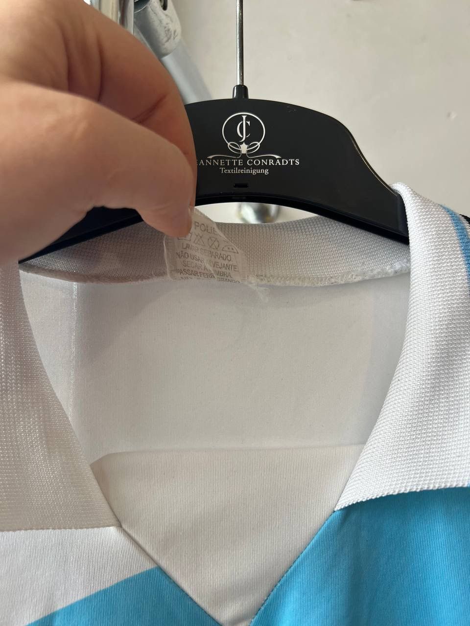 Vintage 90’S FBA GREMIO 1903 DESIGN MASCOT SOCCER JERSEY ROVIL SZ L Size US L / EU 52-54 / 3 - 7 Thumbnail