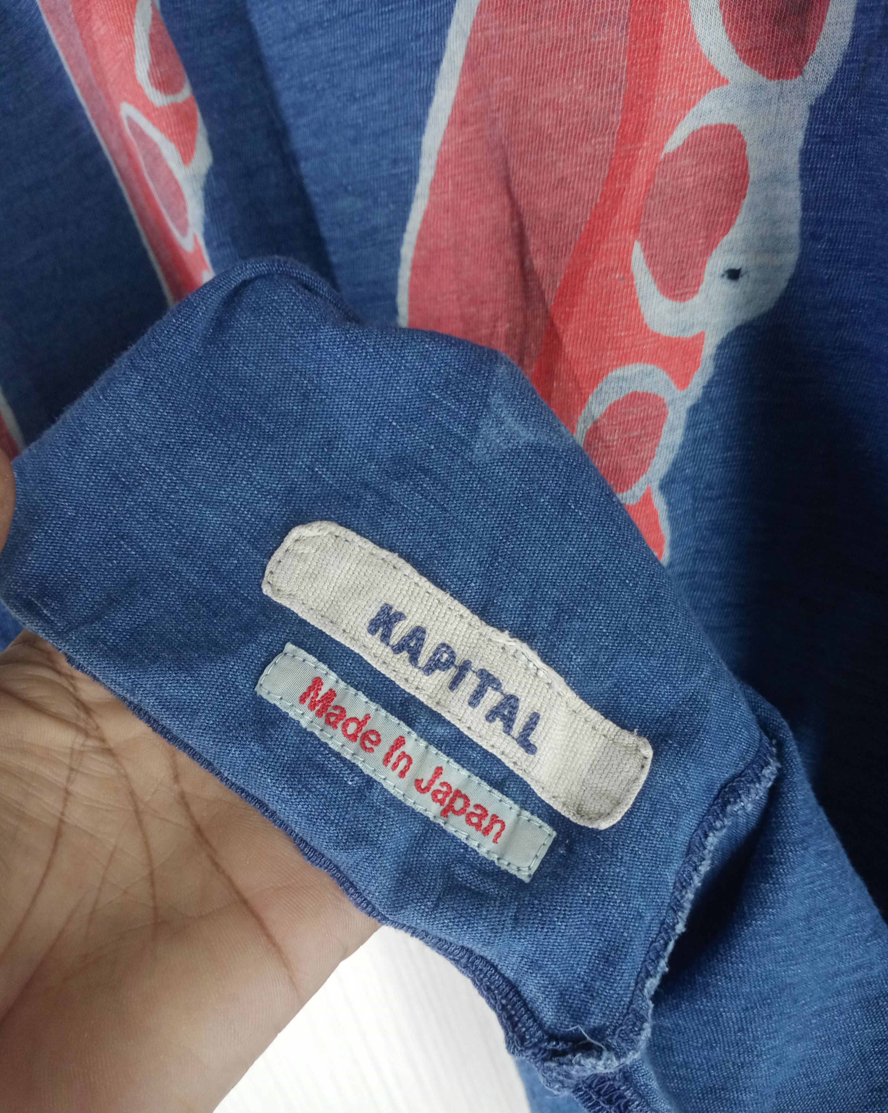Kapital Rare Vintage Kapital Octopus Art Sleeveless Tank Top Size US M / EU 48-50 / 2 - 8 Thumbnail