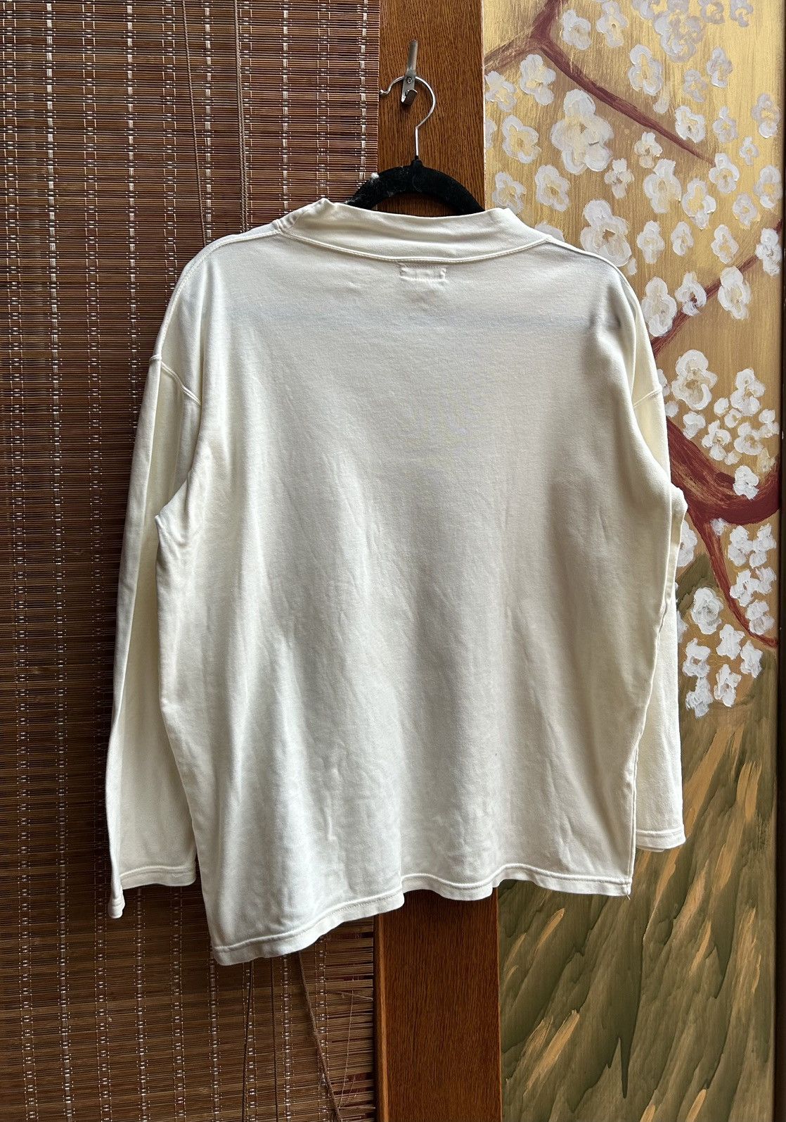 Jil Sander 90s Pure Tricot Pure Jil Sander Long Sleeve Mock Neck Tee Size L / US 10 / IT 46 - 2 Thumbnail