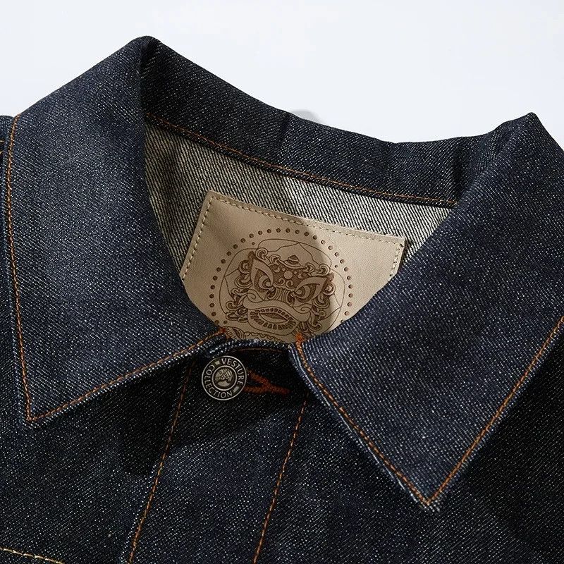 Japanese Brand Denim Jacket Japanese Retro Work Size US S / EU 44-46 / 1 - 3 Thumbnail