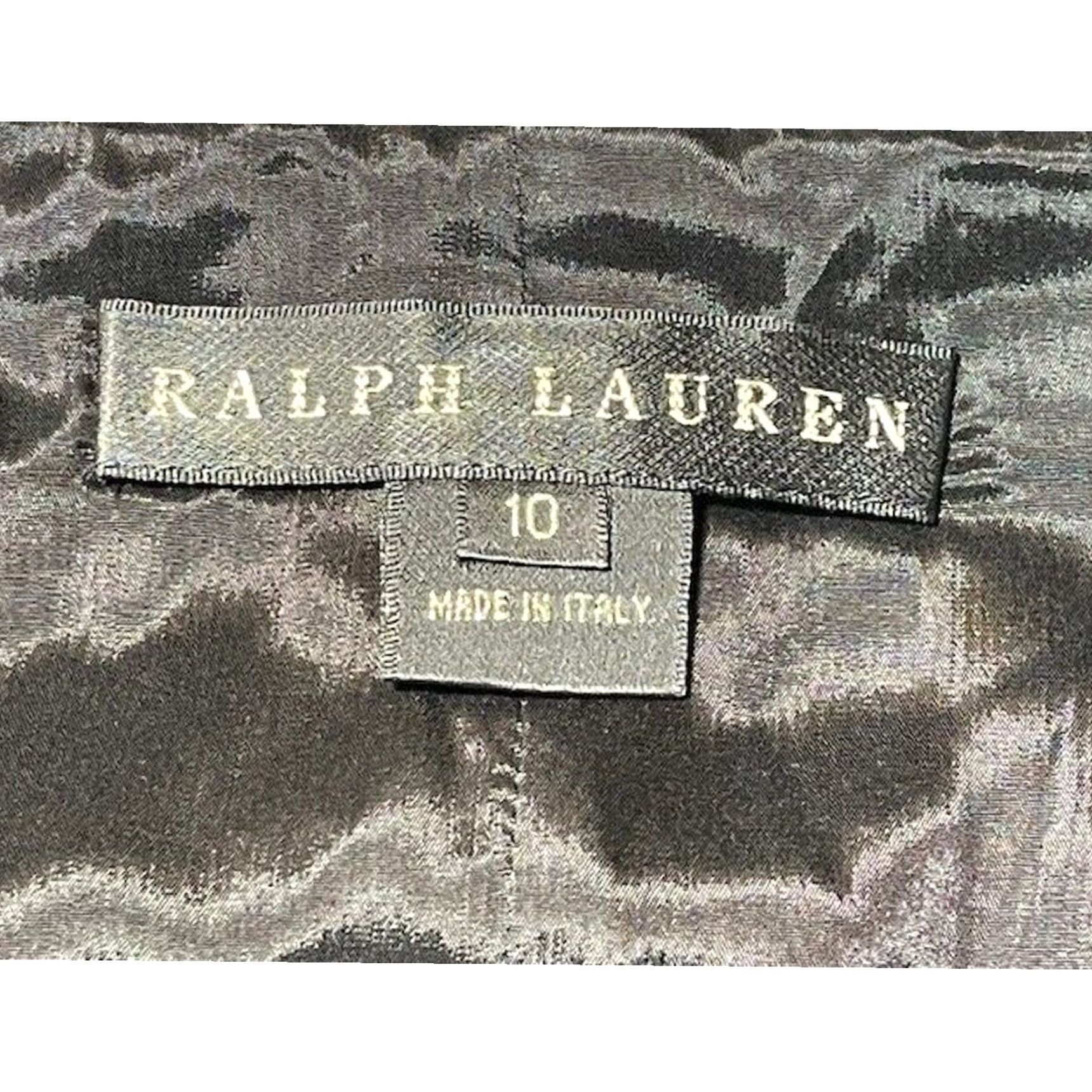 Ralph Lauren Ralph Lauren Skirt 10 Classic Office Core Minimalist Old Money Timeless Preppy Women Short Pencil Zip Slit Lined Black Size 32" / US 10 / IT 46 - 7 Thumbnail