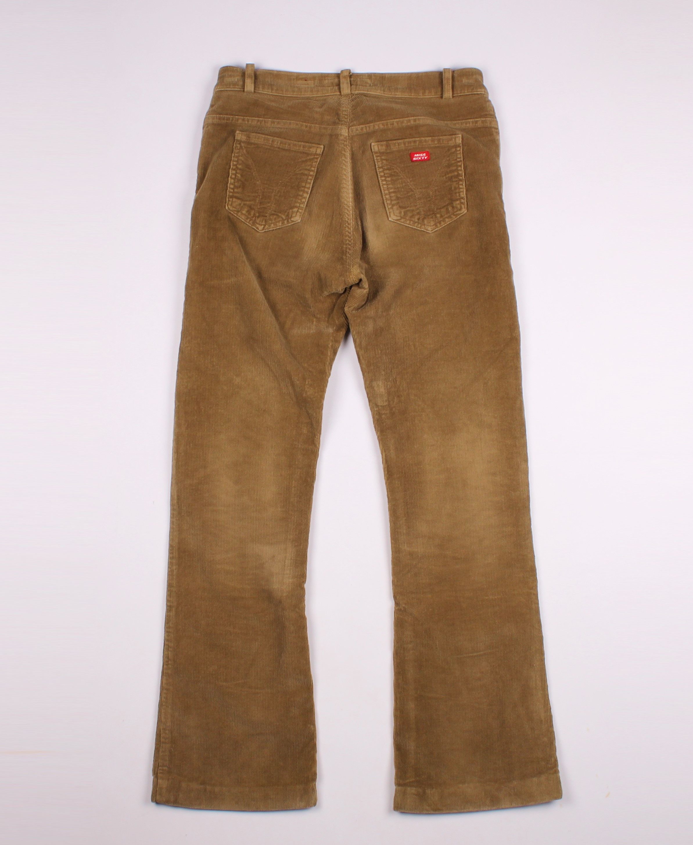 Miss Sixty × Vintage Vintage Miss Sixty Y2K Tommy Style Corduroy Boot Cut Pants Size 28" / US 6 / IT 42 - 8 Thumbnail
