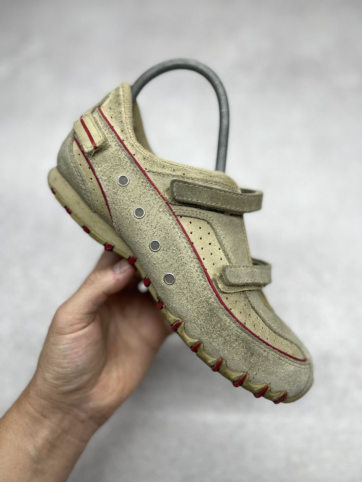 Vintage Diesel Discovery Low Shoes Beige Ballet Mary Jane