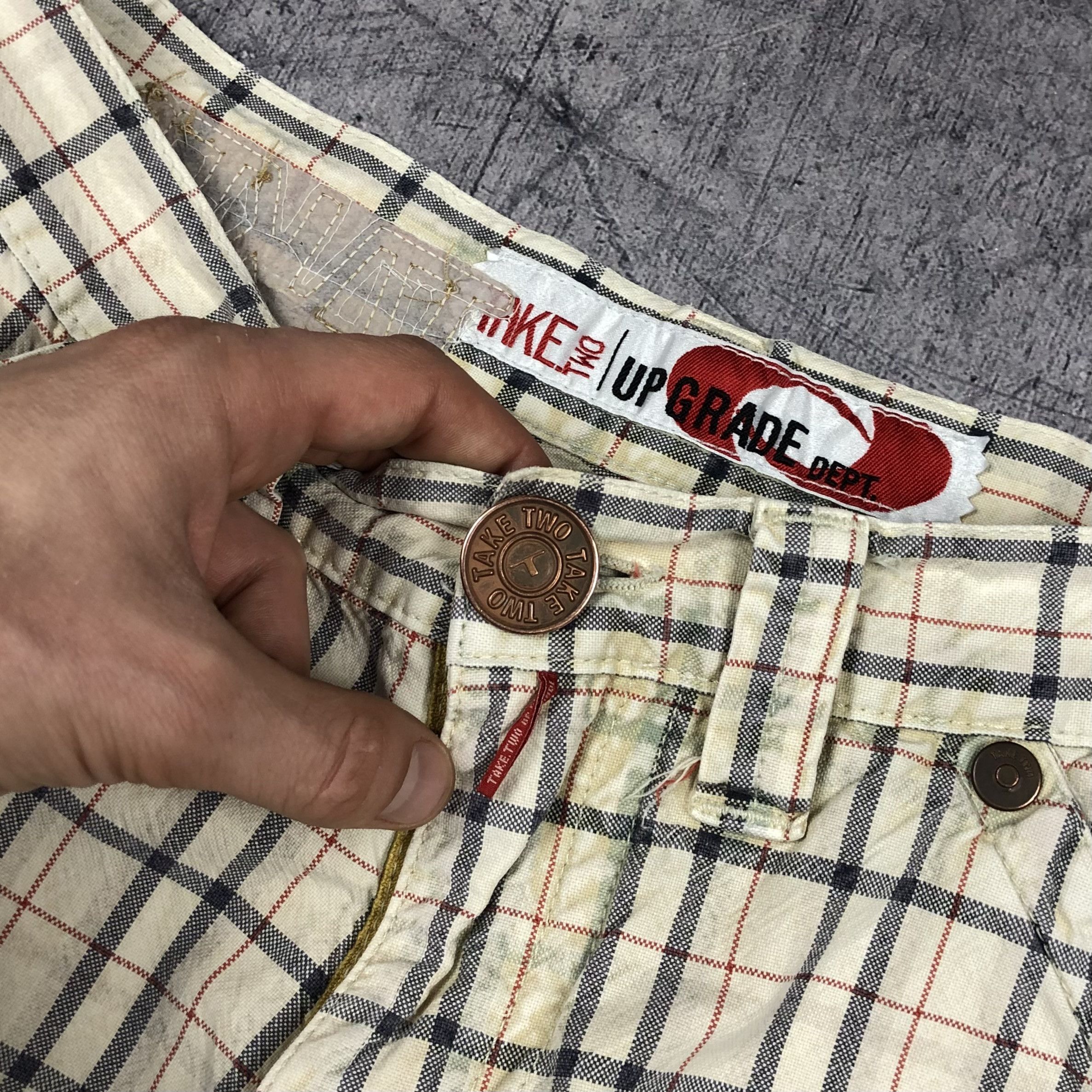 Vintage Y2K Take Two Up Grade Shorts Burberry like Size US 29 - 5 Thumbnail