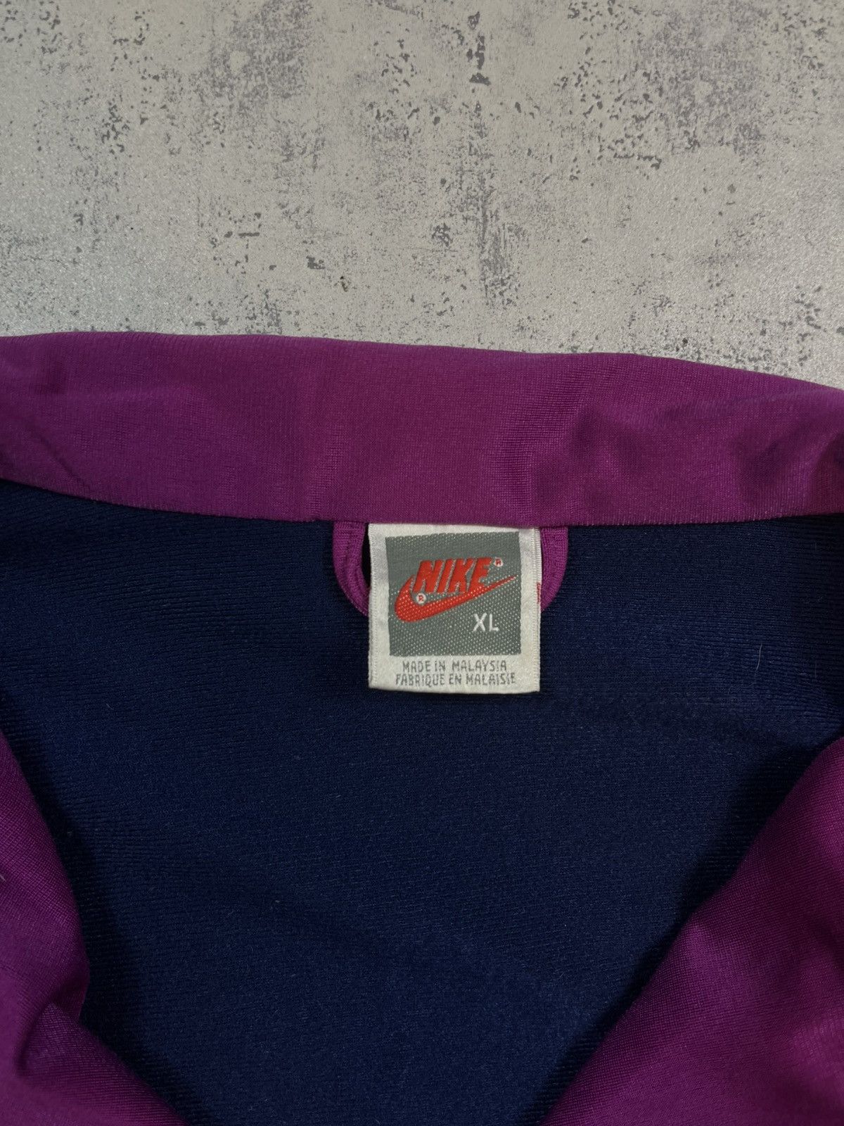 Nike × Vintage 80’s NIKE RETRO BOXY SWOOSH LOGO TRACK JACKET Y2K VINTAGE Size US XL / EU 56 / 4 - 3 Thumbnail