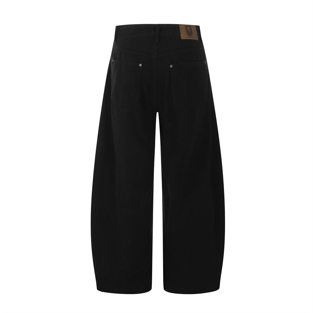 Jean × Vintage Utility punk grunge loose baggy pleated work hiphop jeans Size US 28 / EU 44 - 2 Thumbnail