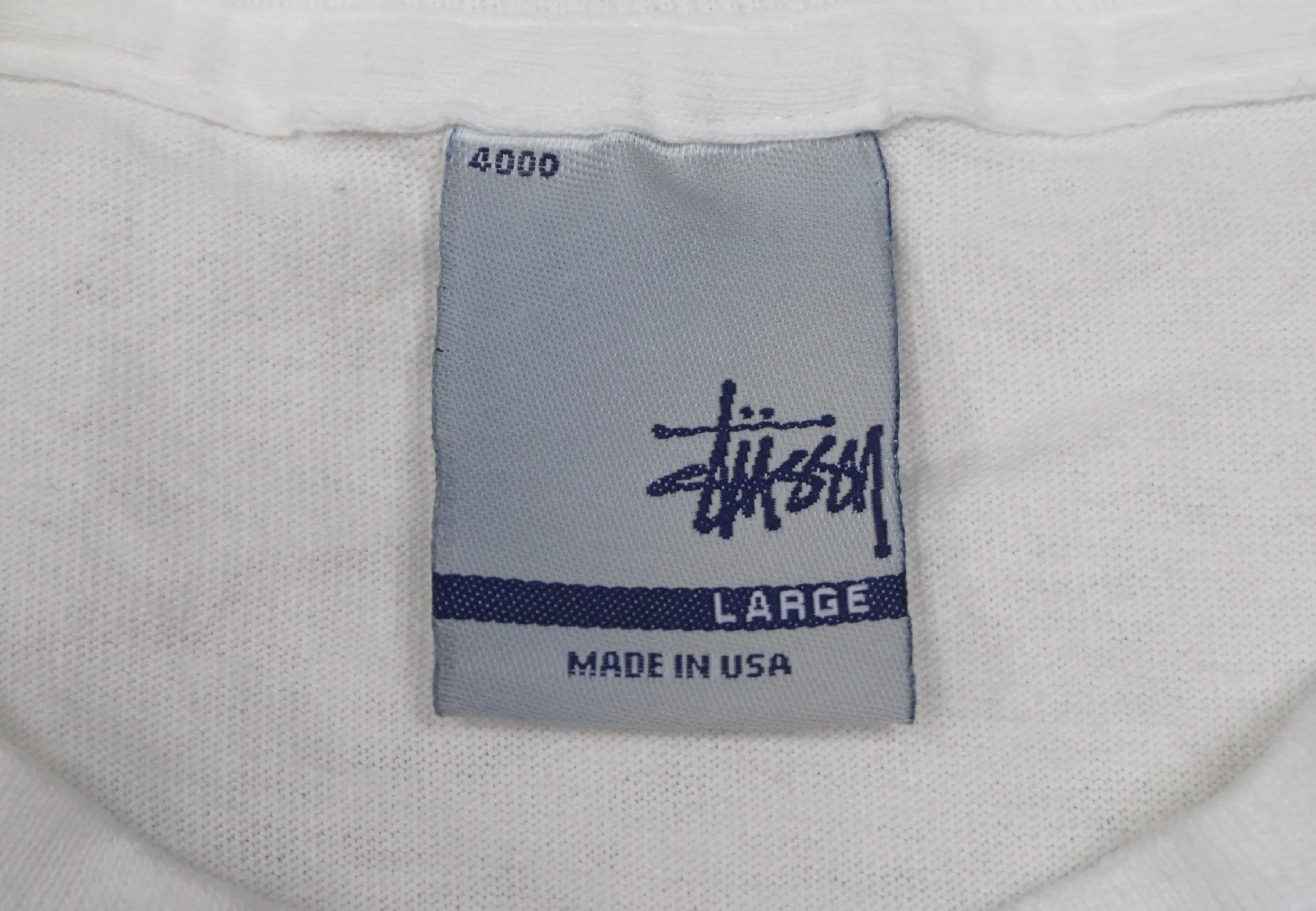 Designer × Stussy 90's Elvin Jones X Stussy Tribe T-Shirt, Made in USA Size US L / EU 52-54 / 3 - 2 Thumbnail