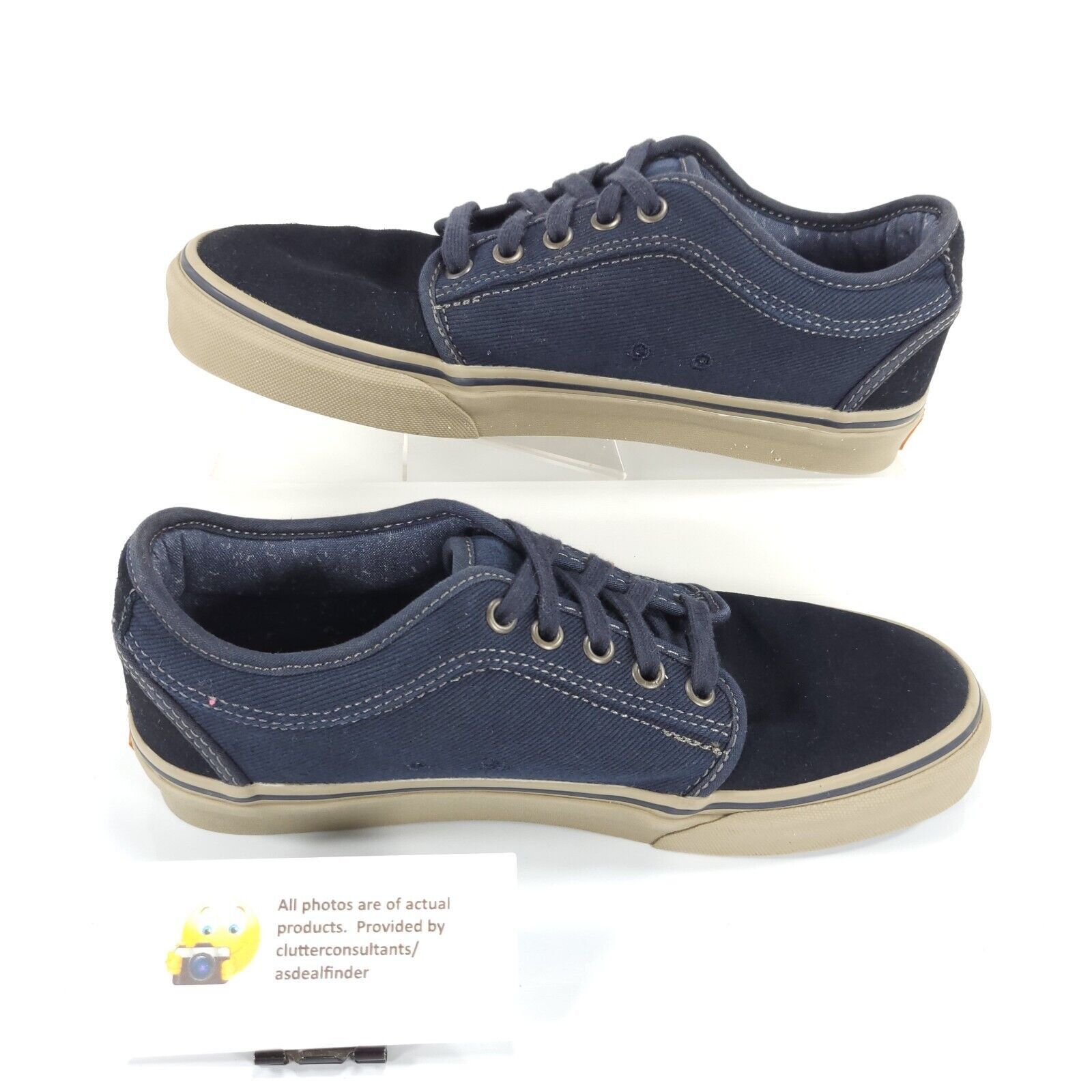 Vans Vans Off The Wall Pro Classic Shoe Mens Size 7 721356 Blue Size US 7 / EU 40 - 4 Thumbnail