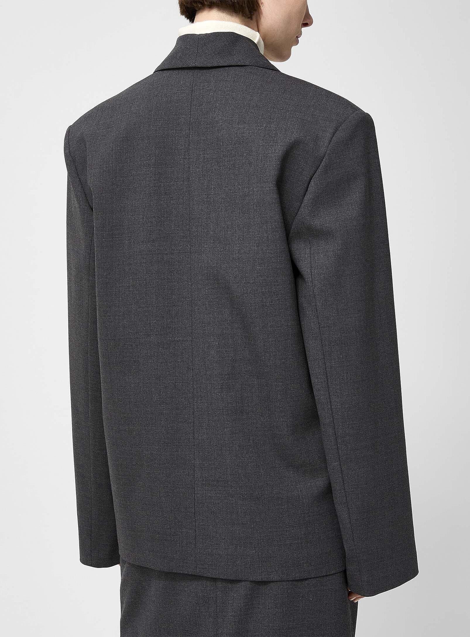 Loulou de Saison BNWT AW25 LOULOU DE SAISON SCANCIA VIRGIN WOOL JACKET L Size L / US 10 / IT 46 - 12 Thumbnail