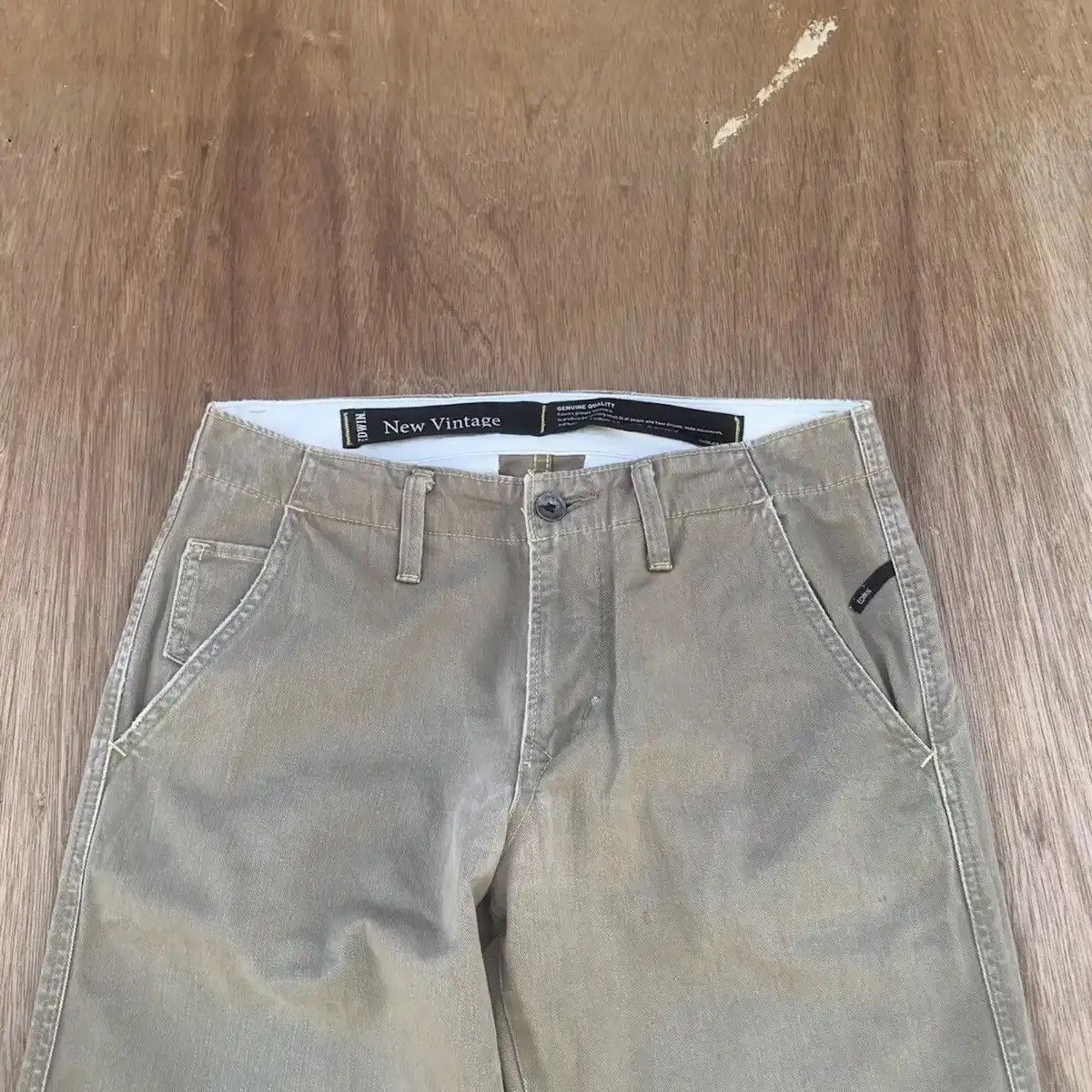 Japanese Brand JAPANESE VINTAGE EDWIN TROUSERS DISTRESSED BLANK FADED PANTS Size US 30 / EU 46 - 4 Thumbnail