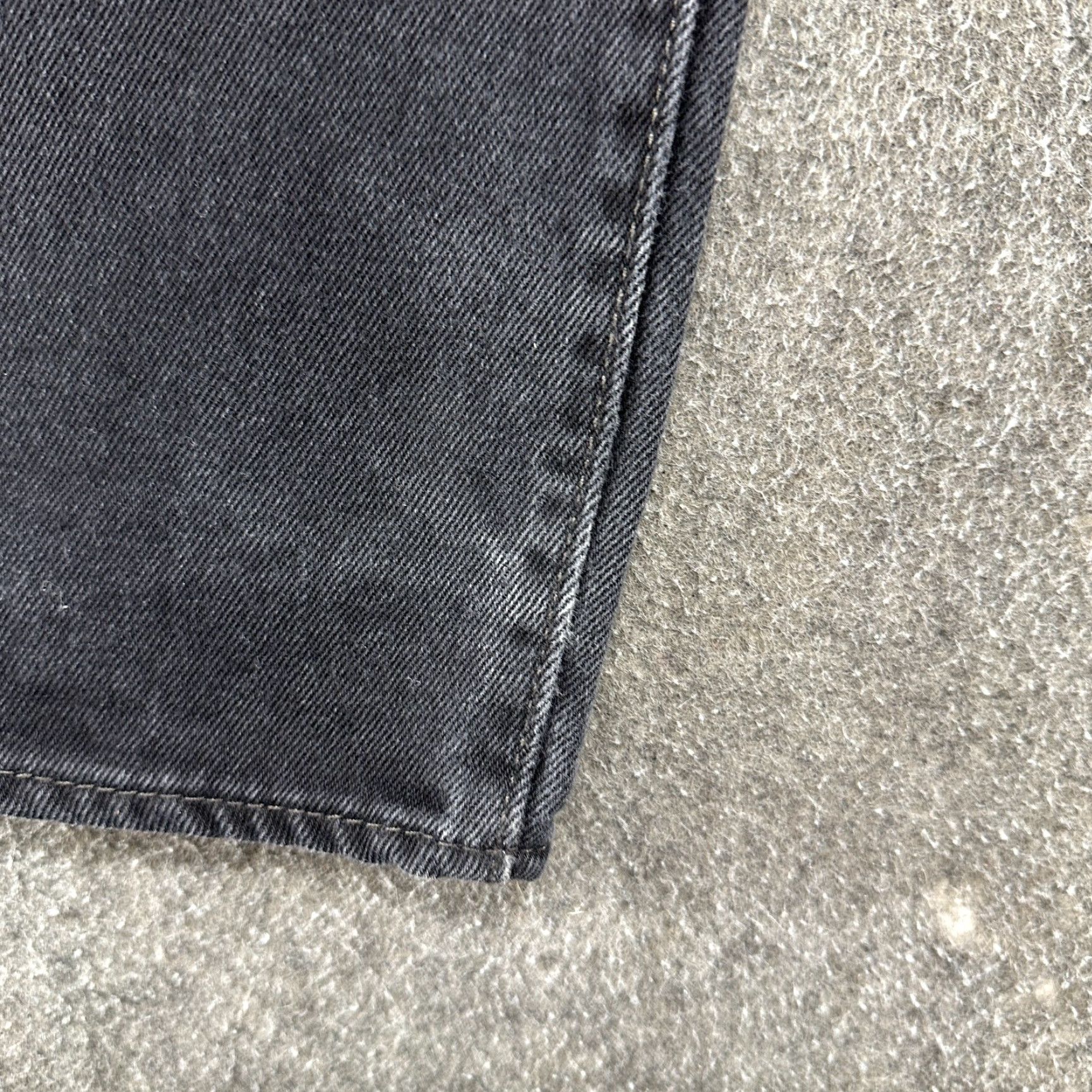 Levi's Levi's 501 Jeans Men Regular Black Distressed Straight Leg 32x32 Size US 32 / EU 48 - 2 Thumbnail