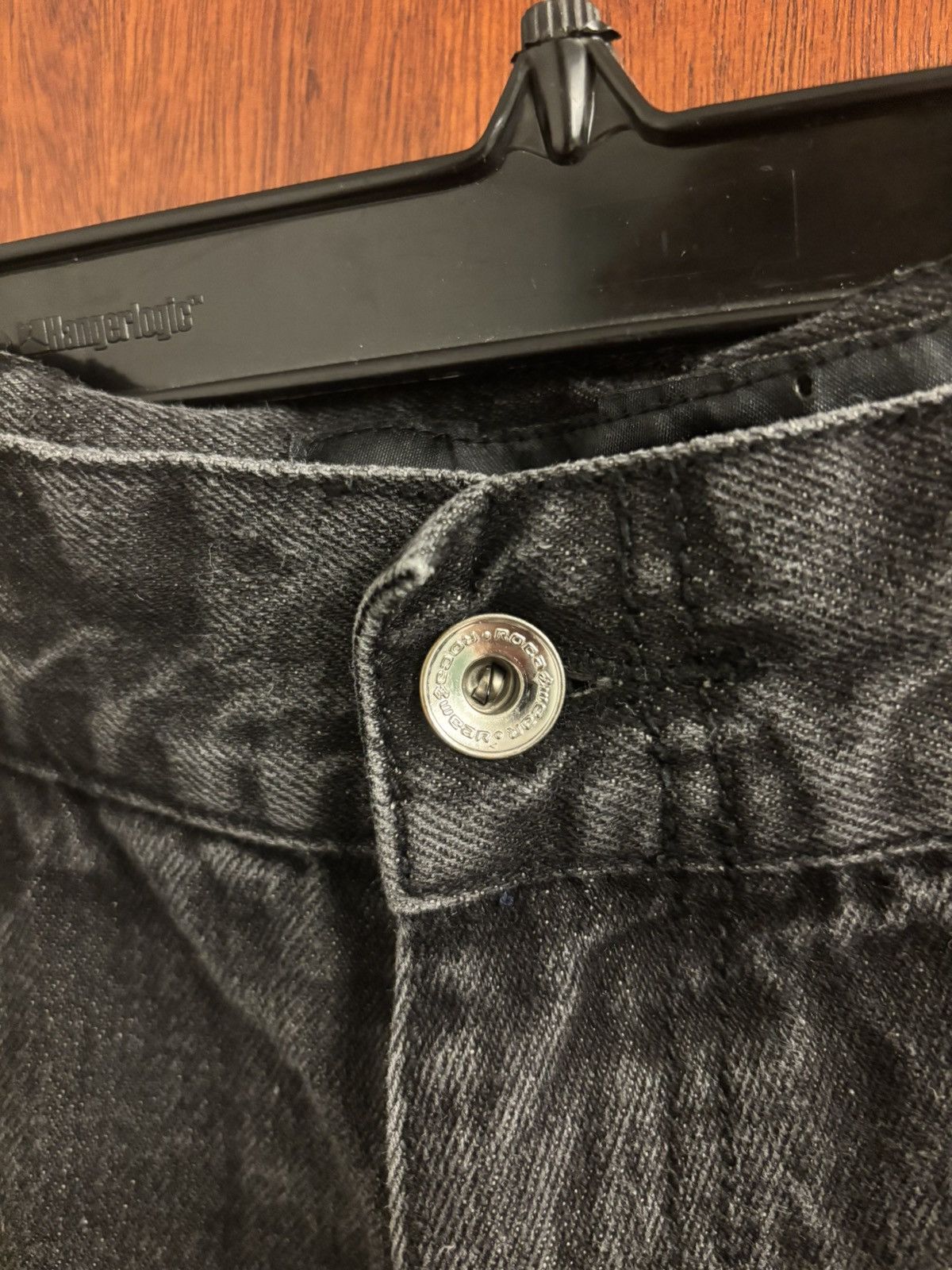 Rocawear 36x30 black rocawear denim jeans Size US 36 / EU 52 - 4 Thumbnail