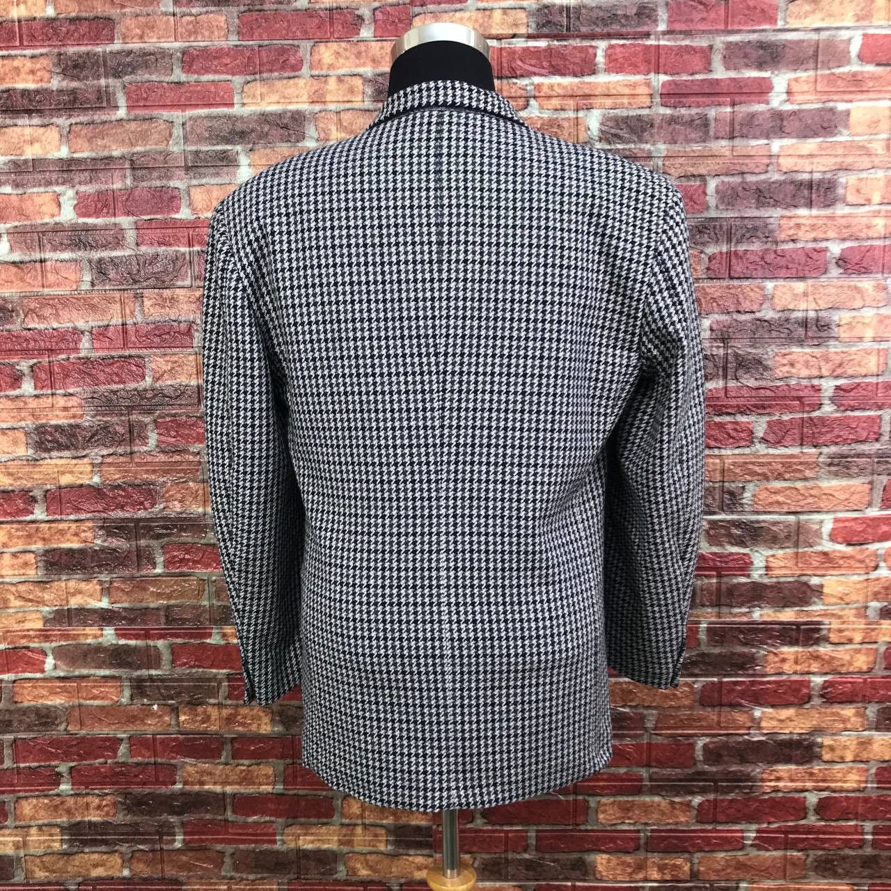 Valentino ITALIAN DESIGNER-OLIVER VALENTINO HOUDSTOOTH BLAZER Size 48R - 15 Thumbnail