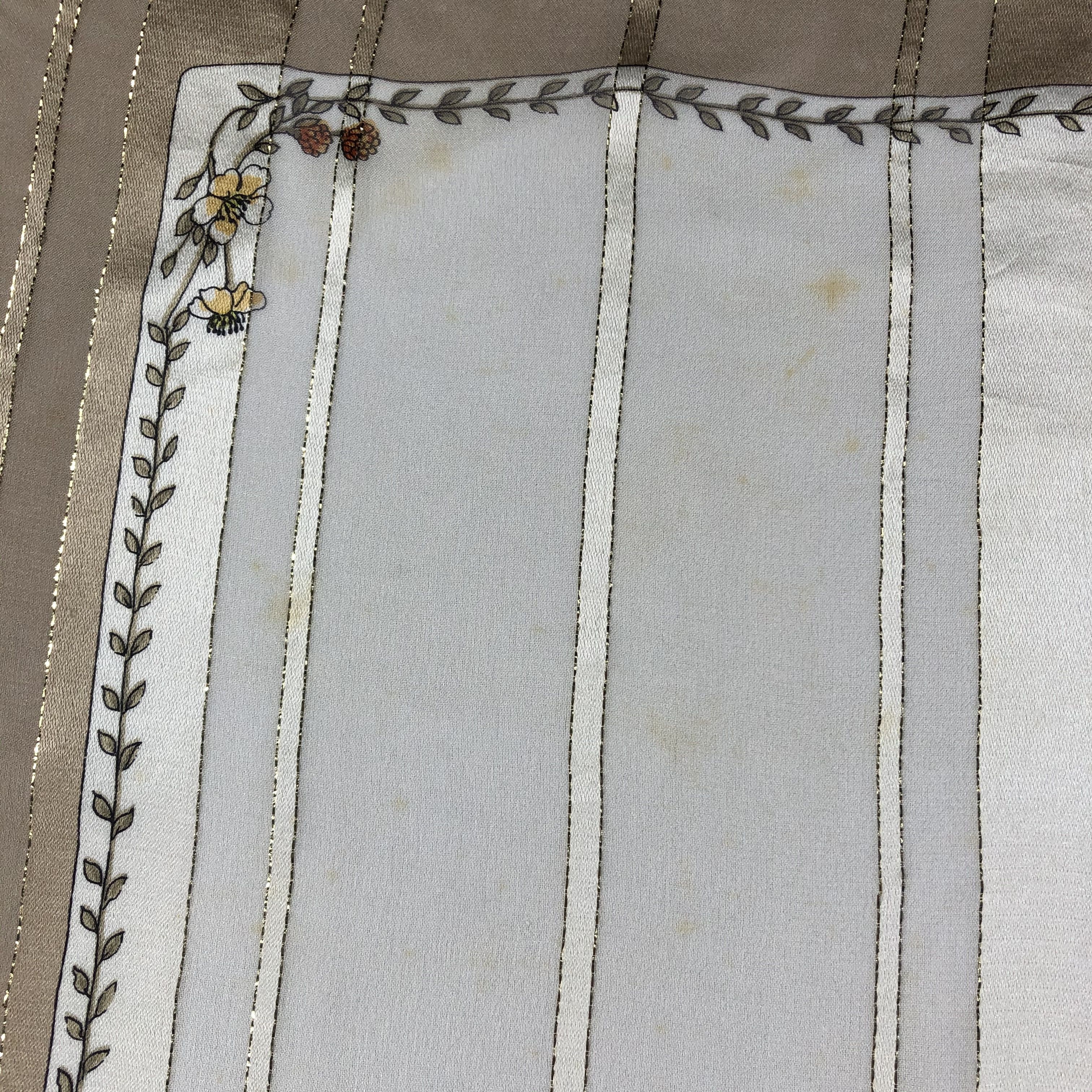 Vintage Vintage Gianni Reda Silk Scarf Size ONE SIZE - 9 Thumbnail