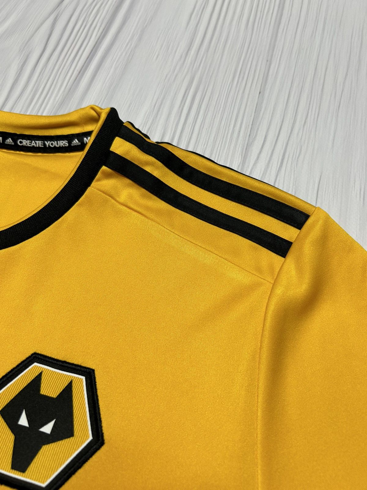 Adidas Wolverhampton 2018/19 Adidas Soccer Jersey Size L Size US L / EU 52-54 / 3 - 8 Thumbnail