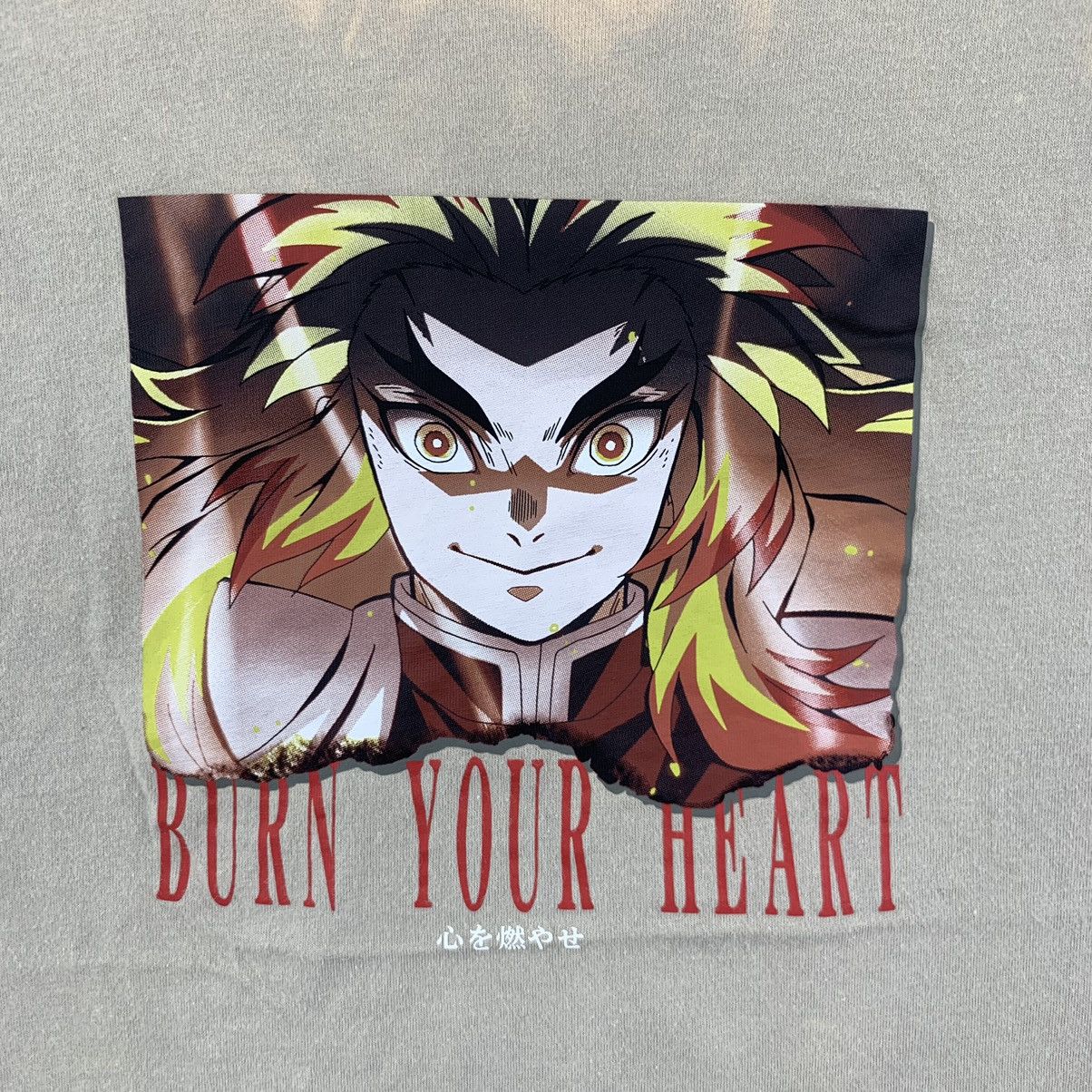 Uniqlo DEMON SLAYER RENGOKU Natural Sun Faded Size US S / EU 44-46 / 1 - 3 Thumbnail