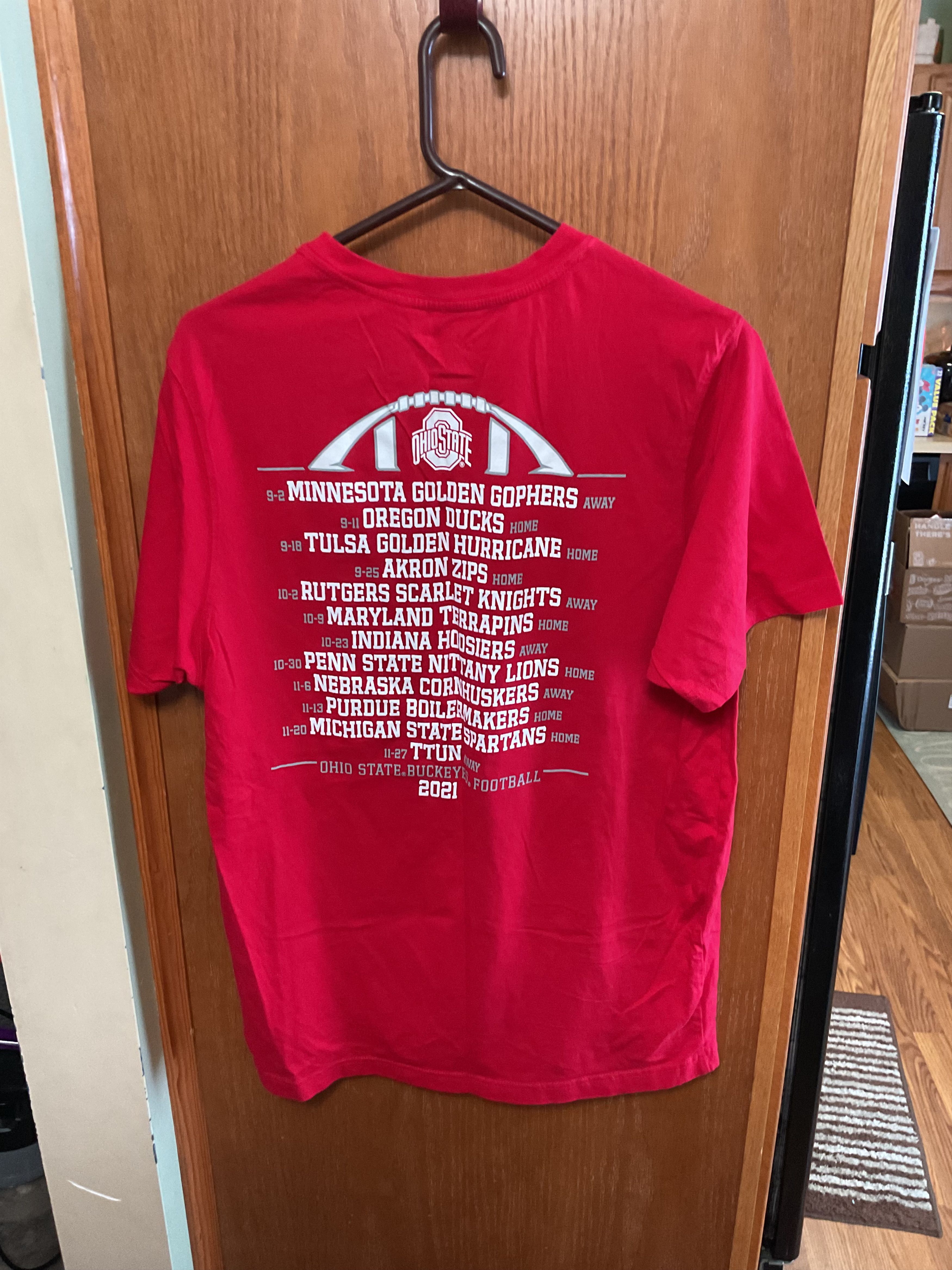 NCAA 2021 Ohio State Tshirt Size US XL / EU 56 / 4 - 3 Thumbnail