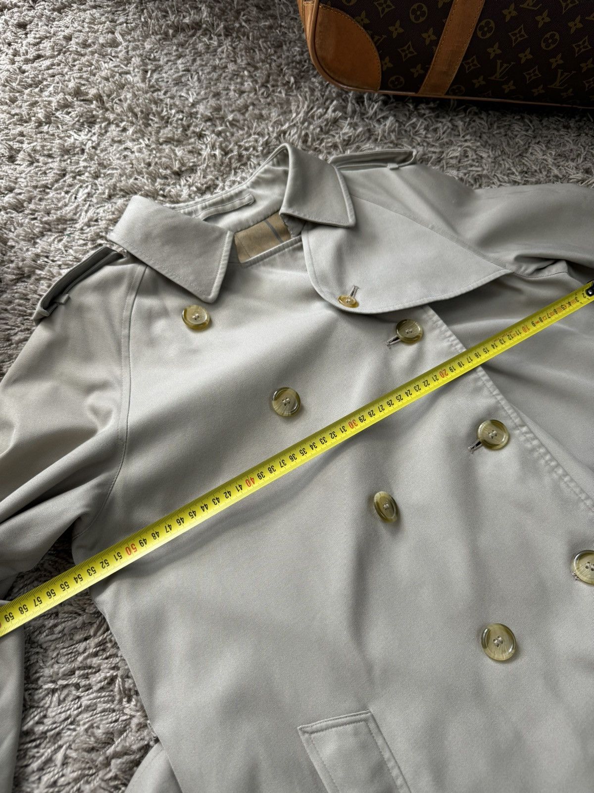 Burberry × Vintage Vintage trench coat Burberry original luxury streetwear item Size M / US 6-8 / IT 42-44 - 5 Thumbnail