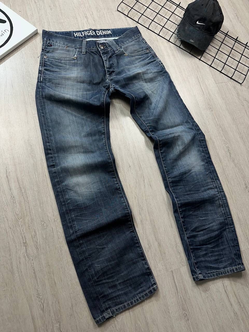 Tommy Hilfiger × Vintage Vintage Hilfiger Denim Distressed Jeans Size US 31 - 3 Thumbnail