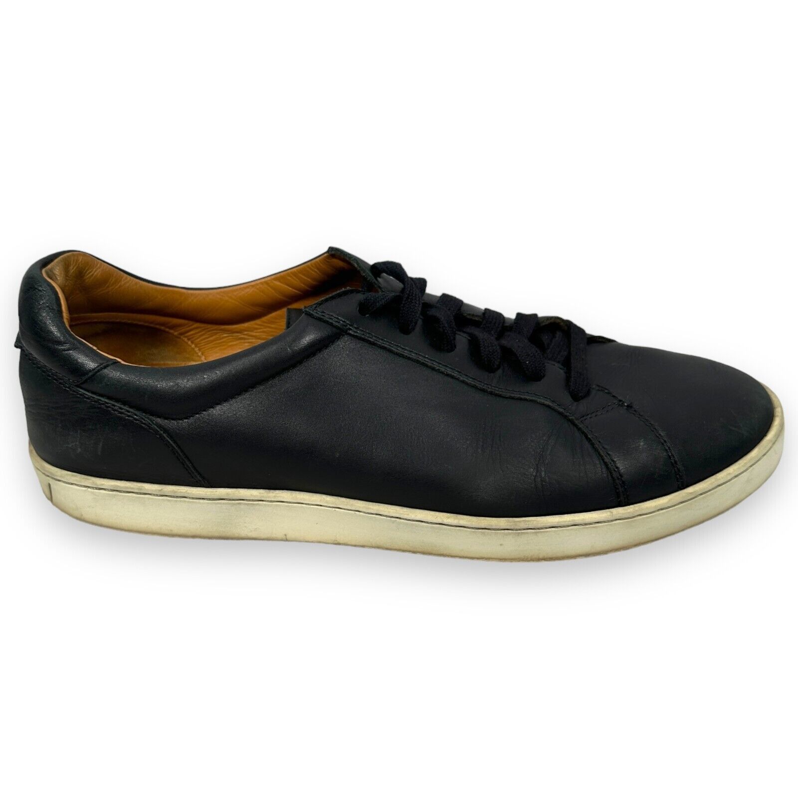 Magnanni Magnanni Costa Lo Leather Sneakers Shoes Men’s US 10.5 Black Size US 10.5 / EU 43-44 - 1 Thumbnail