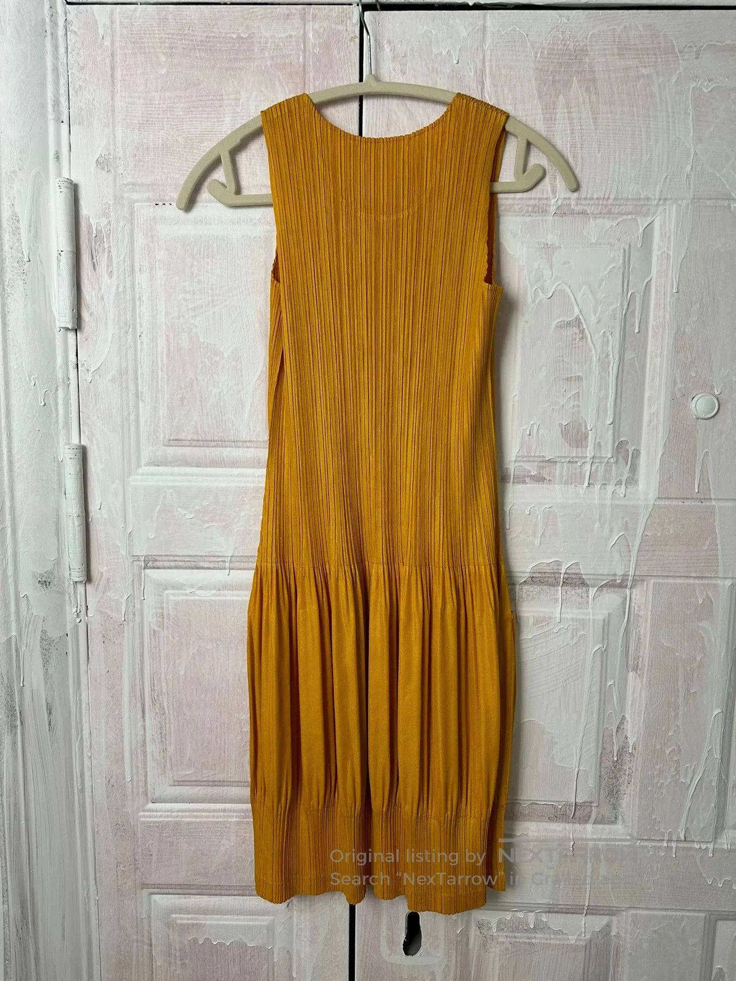 Pleats Please Issey Miyake Issey Miyake Pleats Please Summer Short Dress. Size L / US 10 / IT 46 - 4 Thumbnail