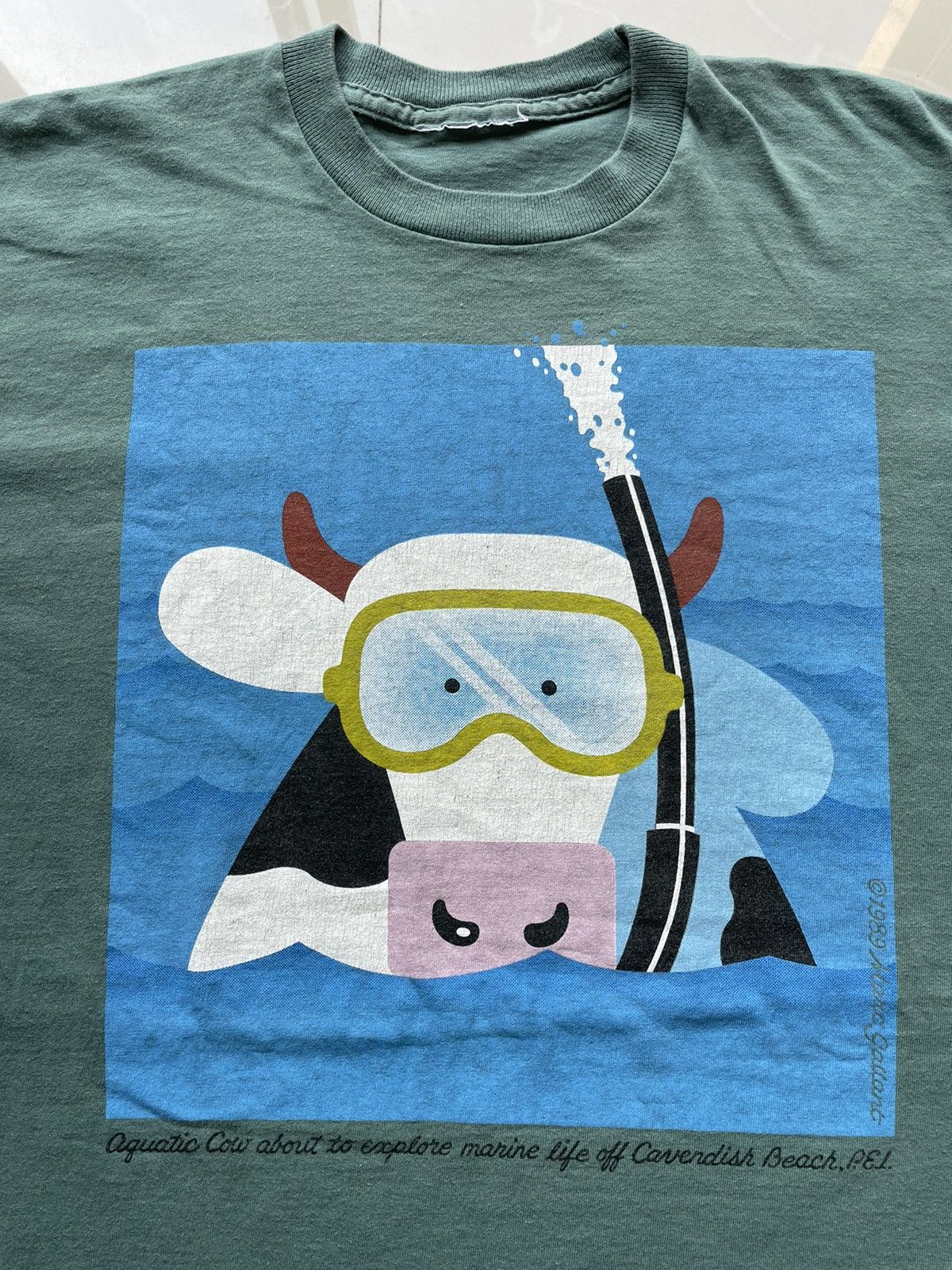 Other Vintage 1989 Cows Ice Cream Size US XL / EU 56 / 4 - 1 Thumbnail