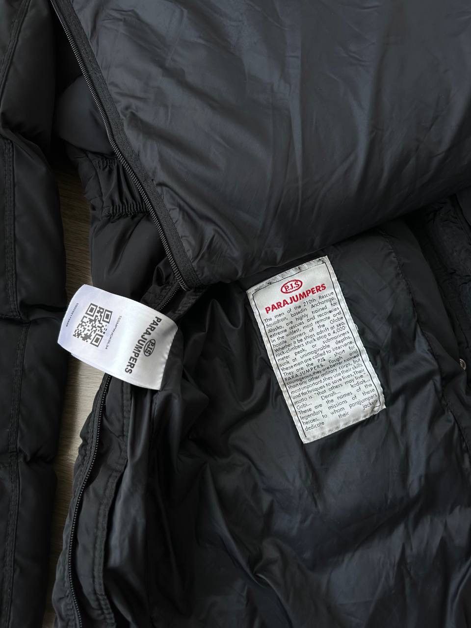 Parajumpers × Vintage Vintage Parajumpers Womens Black Parka Long Puffer Jacket Size XL / US 12-14 / IT 48-50 - 22 Thumbnail