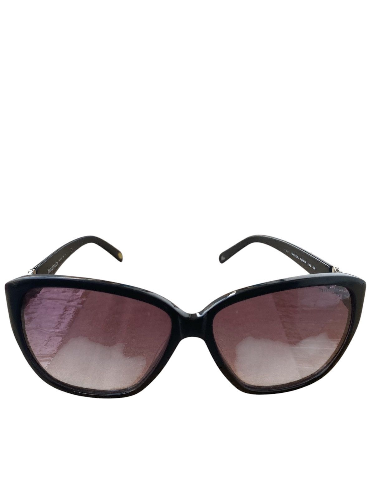Tiffany & Co Sunglasses Women 61-17-125 Black TF 4001 8001/3C Silver Logo Tiffany & Co. Gray Designer Sunglasses for Women for sale | eBay main image 2
