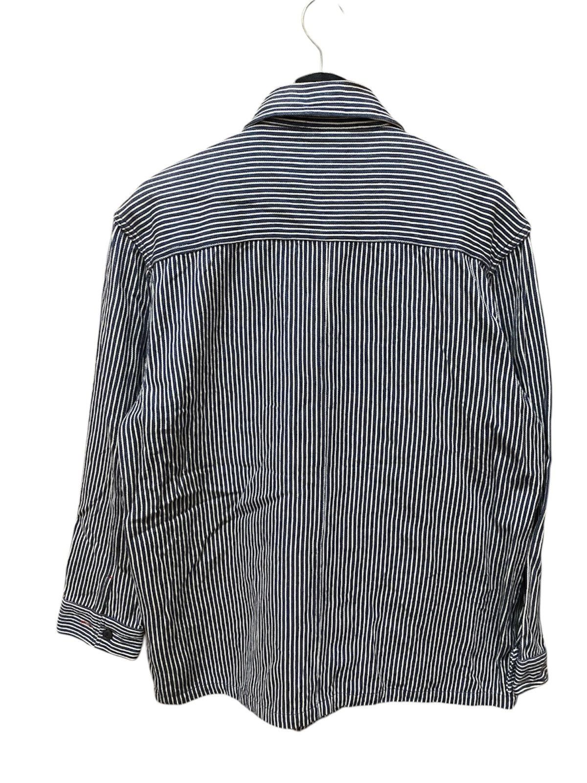 Vintage Wit Ford Classic Striped Workwear Jacket - Vintage Japanese Size US L / EU 52-54 / 3 - 2 Thumbnail