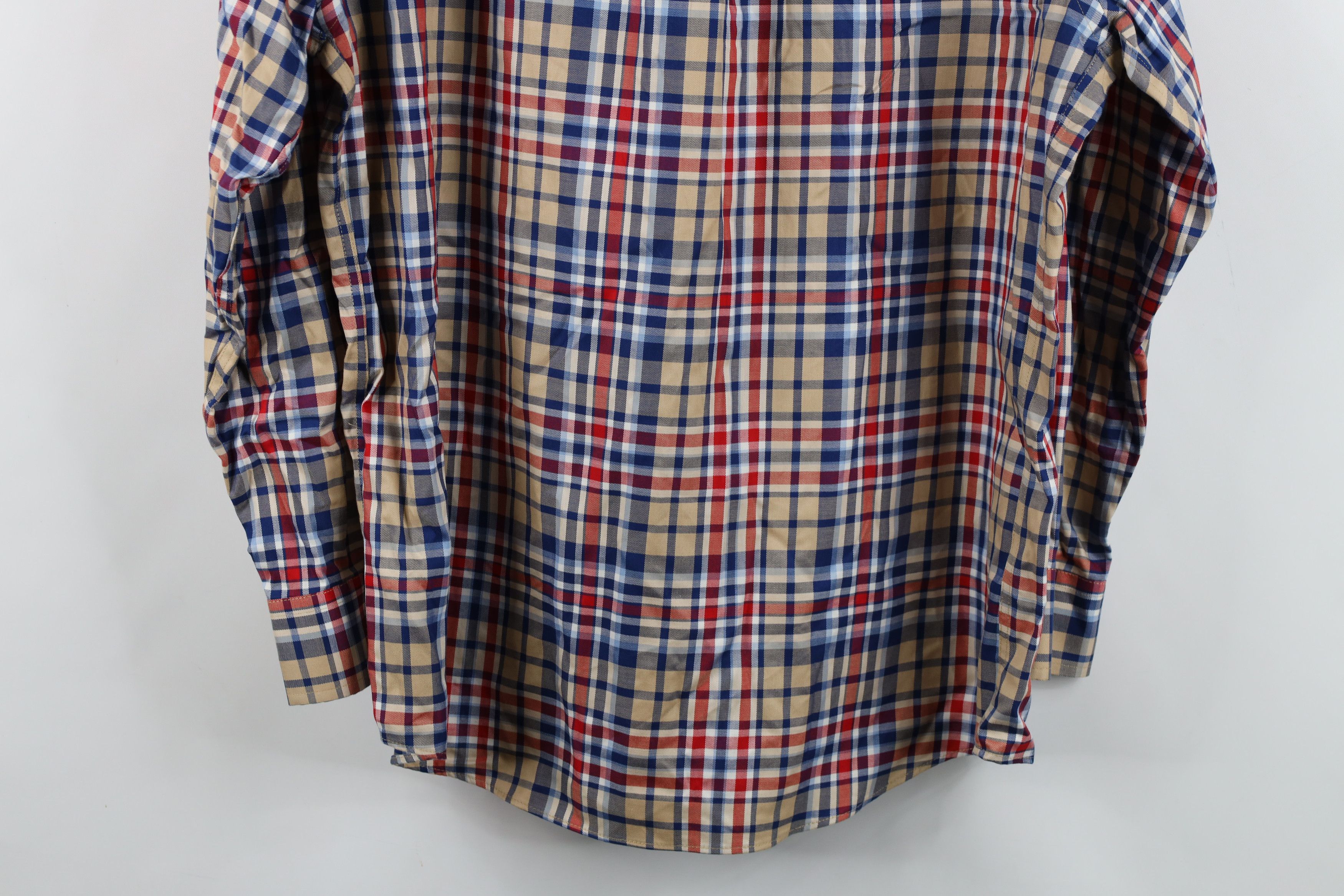 Jos. A. Bank Jos A Bank Fit Checkered Plaid Collared Button Down Shirt Size US L / EU 52-54 / 3 - 11 Thumbnail