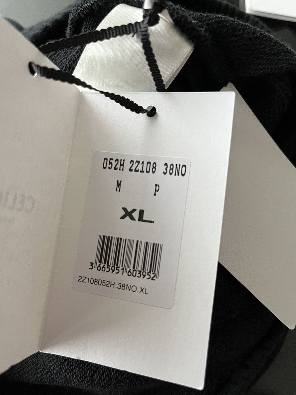 Celine × Hedi Slimane Super Runway RARE Celine By Hedi Chain Sweatpants Brand New Size US 35 - 5 Thumbnail