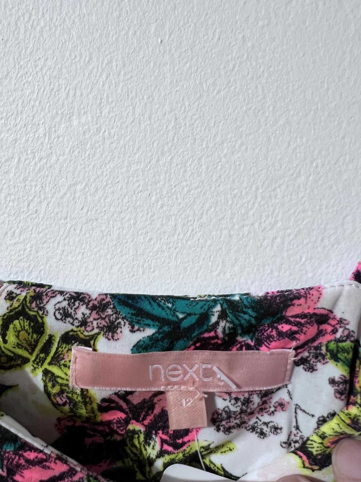 NEXT Next Floral Slip Dress – UK 12 Size M / US 6-8 / IT 42-44 - 3 Thumbnail