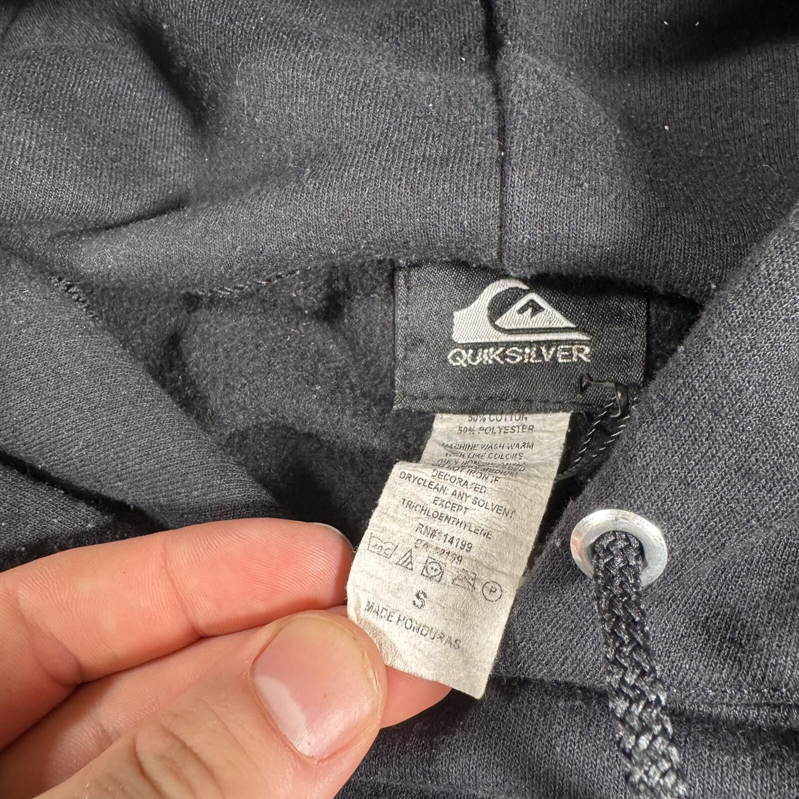 Quicksilver Y2K Quicksilver Surfing Spellout Pullover Hoodie Size US S / EU 44-46 / 1 - 5 Thumbnail