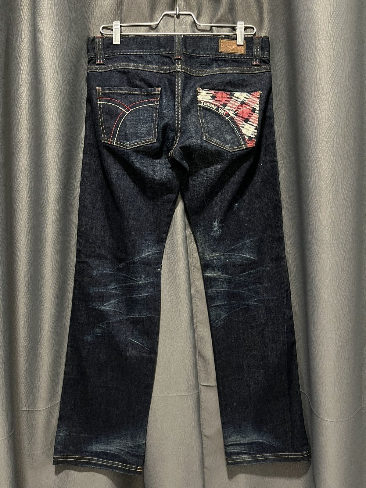 Tommy Jeans Tommy Girl Blue Jeans Flare Size 31" - 2 Thumbnail
